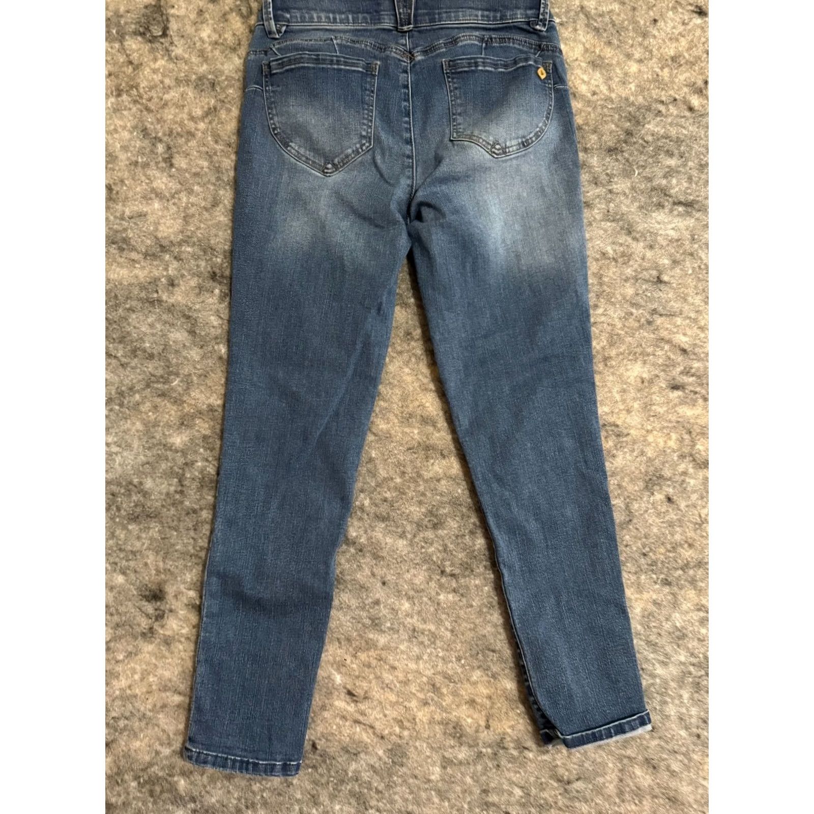 Vintage VINTAGE Democracy Ab Technology Jeans Womens Size 6 Blue Dark Wash Ankle Skinny EUC Size 28" / US 6 / IT 42 - 2 Thumbnail