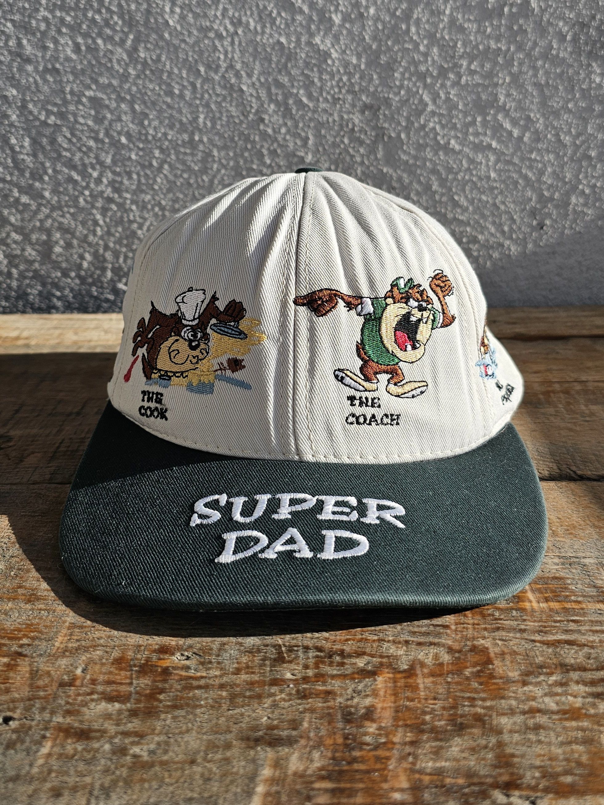 Warner Bros Tazmania Super Dad Warner Bros Hat Size ONE SIZE - 1 Thumbnail