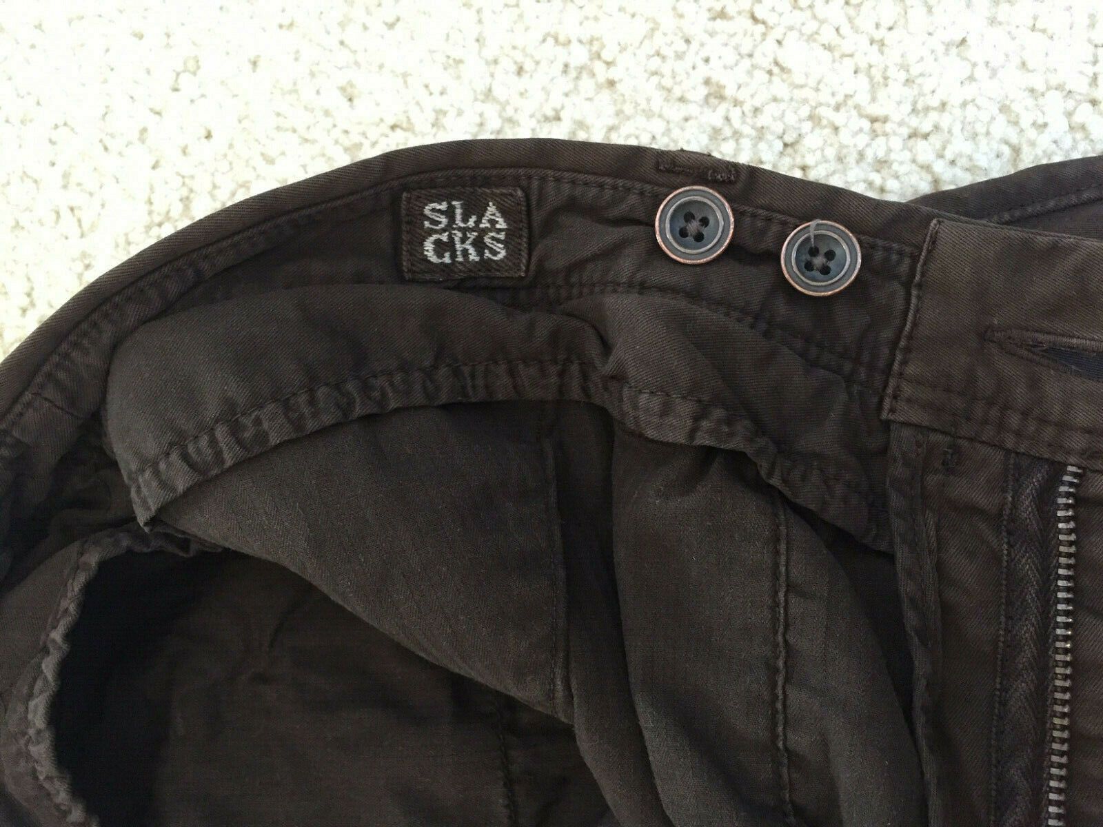 Incotex Slo-Wear Slacks - Chocolate Size US 34 / EU 50 - 4 Thumbnail