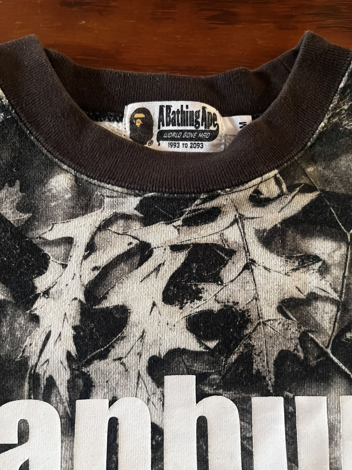 Bape Bape Real Tree Manhunt Crewneck Size US M / EU 48-50 / 2 - 3 Thumbnail