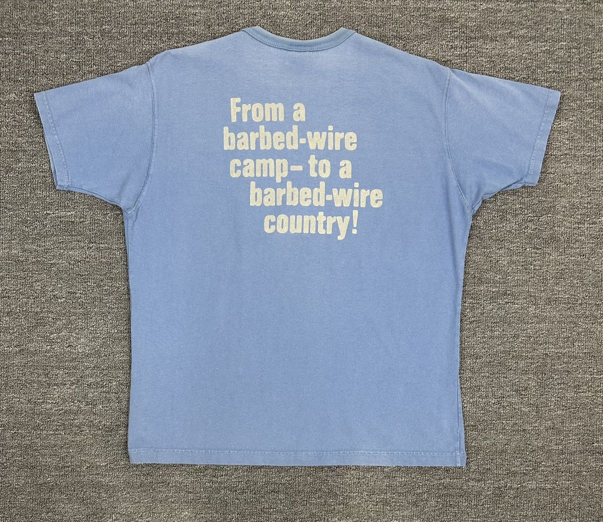 TOYS McCOY Rare🔥Steve Mc Queen Faded Shirt Big Logo Spell Out Size US L / EU 52-54 / 3 - 7 Thumbnail