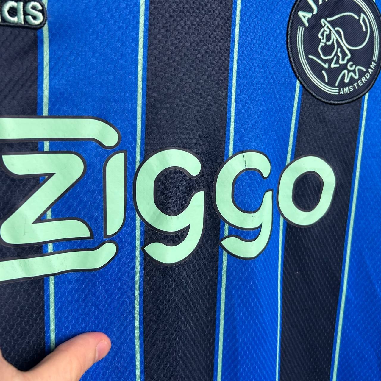 Adidas Mens Adidas FC Ajax 2021 home soccer jersey Size US XS / EU 42 / 0 - 6 Thumbnail