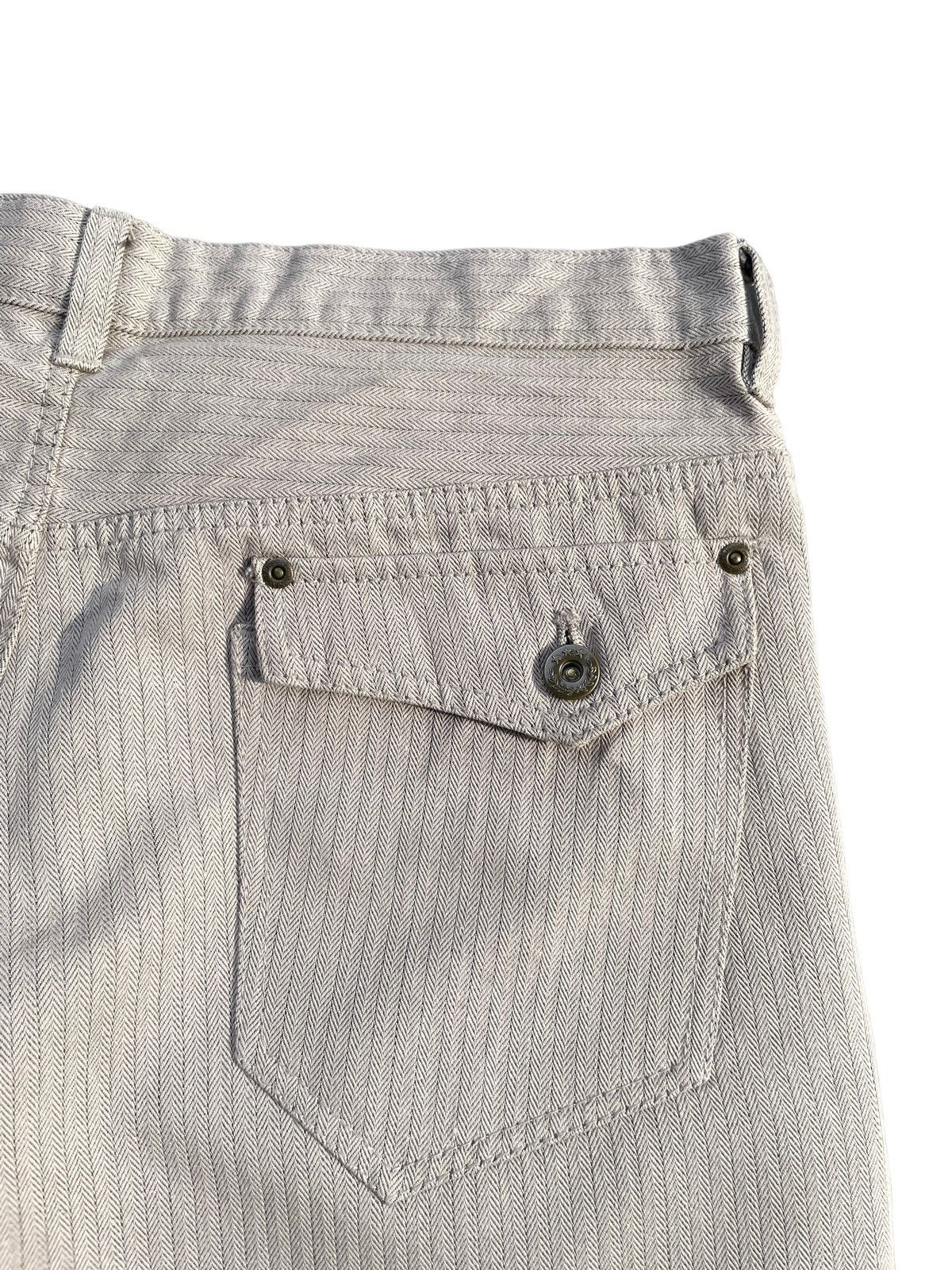 Deus Ex Machina Deux Concept Labo Herringbone Twill Denim Size US 35 - 10 Thumbnail