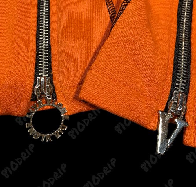 Vlone Vlone Caution Zip Sweatpants (L) Size US 34 / EU 50 - 7 Thumbnail