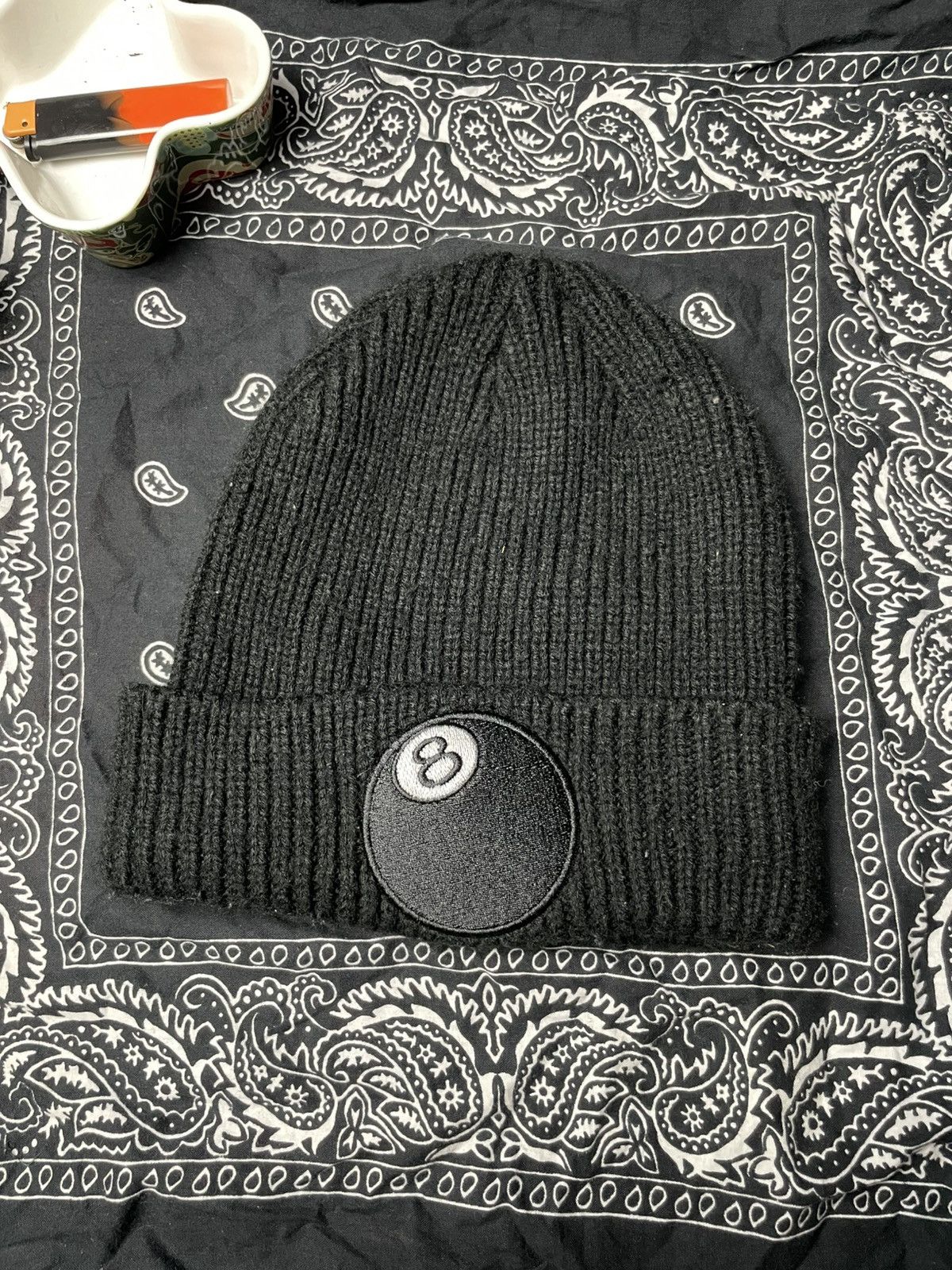 Stussy × Vintage Vintage 90s stussy long beanie Size ONE SIZE - 1 Thumbnail