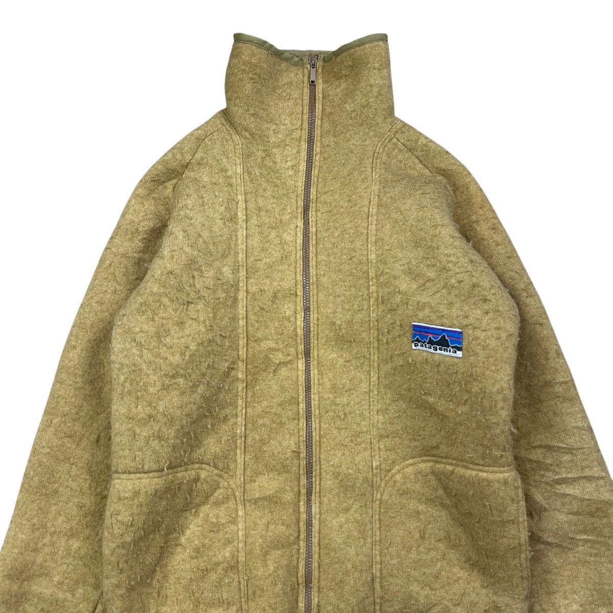 Patagonia × Vintage 💥 SUPER RARE 70s VINTAGE PATAGONIA PILE JACKET CROWN ZIPPER Size US M / EU 48-50 / 2 - 5 Thumbnail