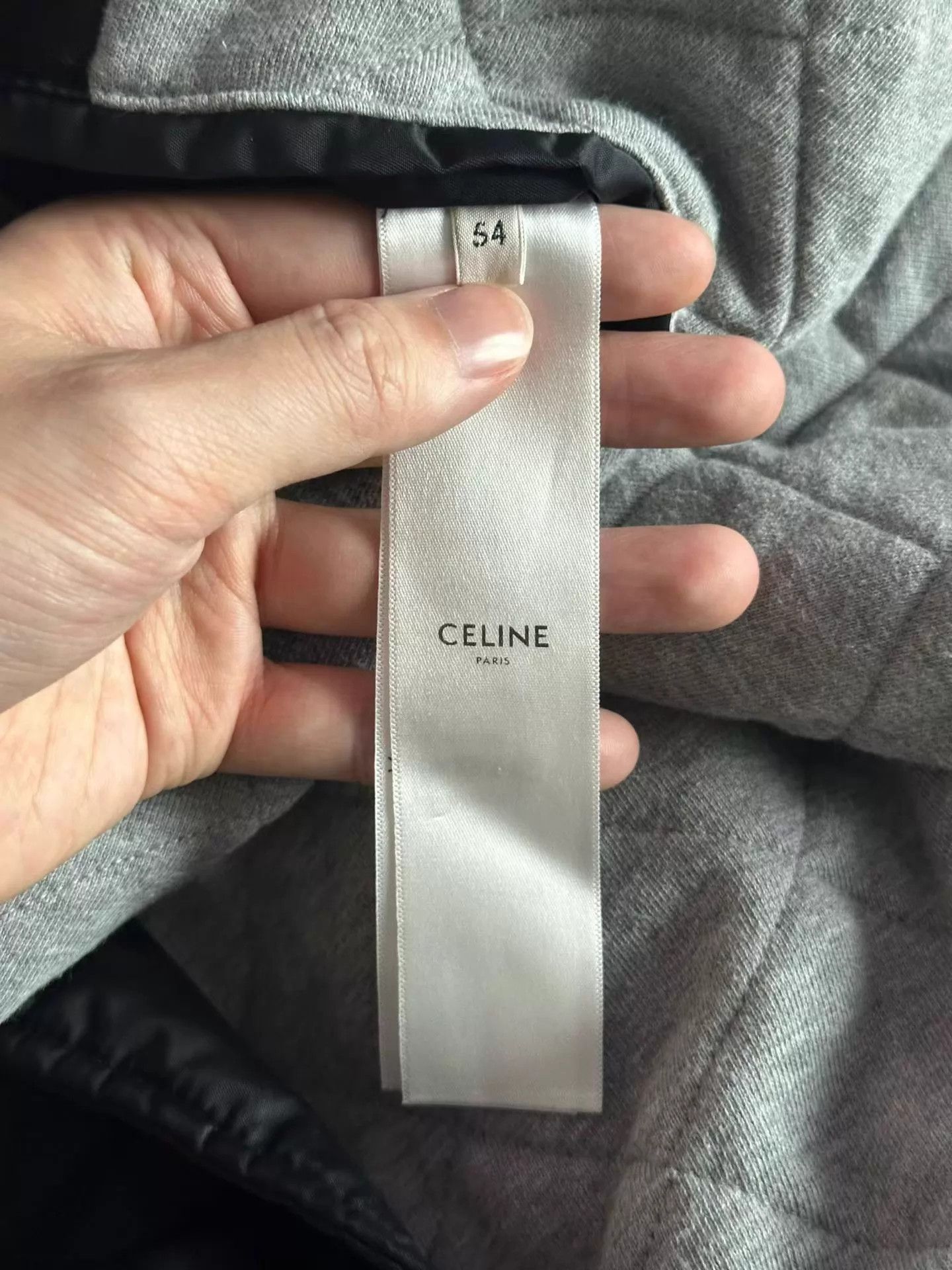 CELINE hooded baseball jacket 54 new stored