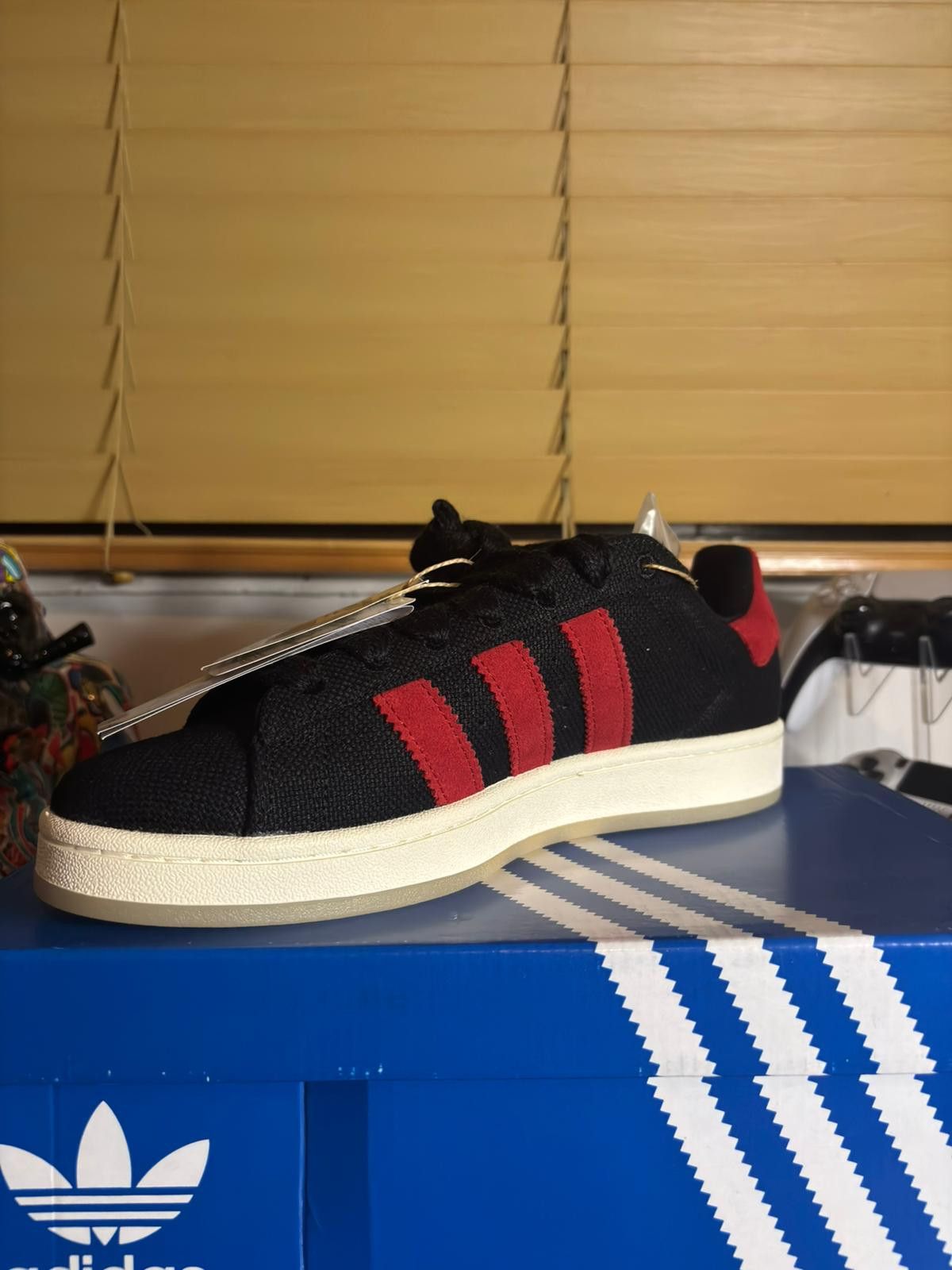 Adidas adidas Campus 00s TKO Core Black/Power Red Size US 10 / EU 43 - 3 Thumbnail