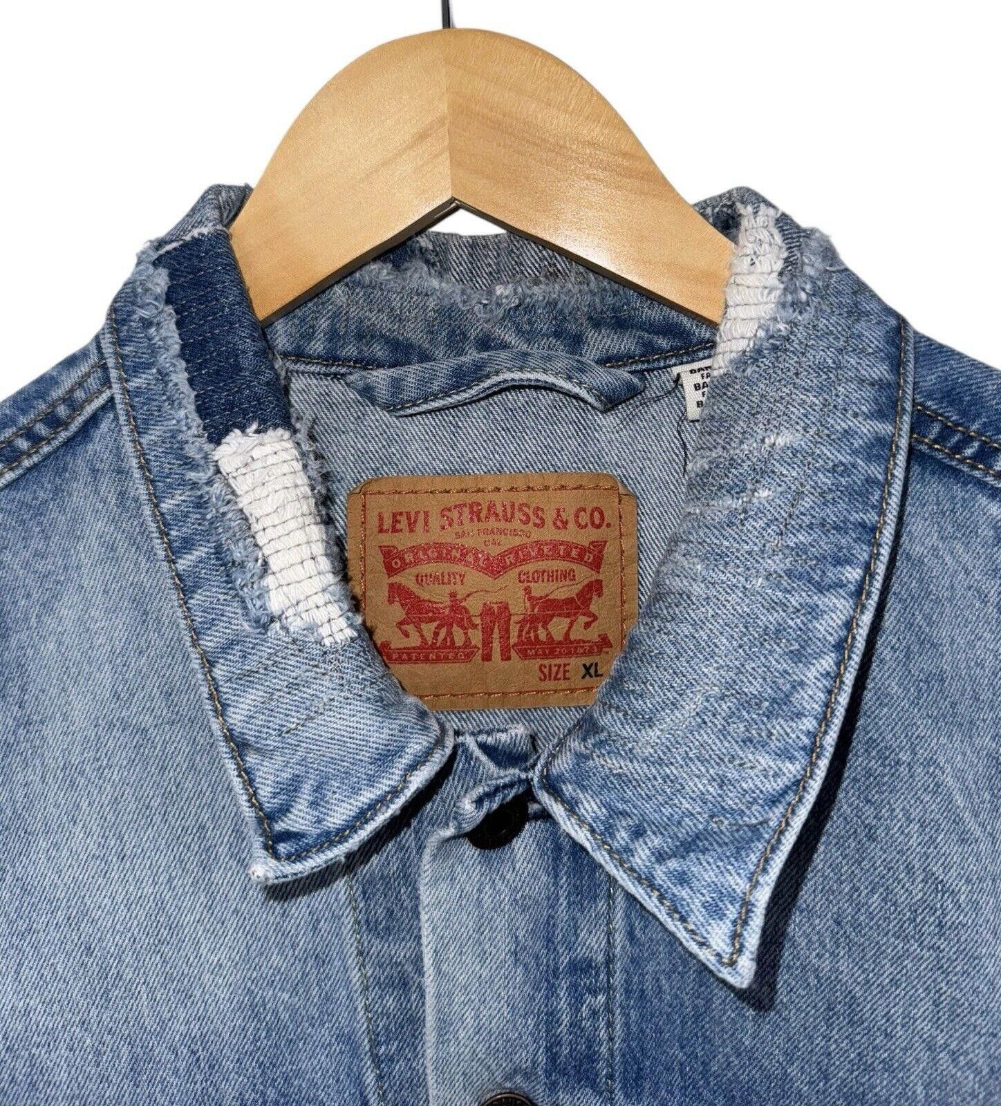Levi's Levi's Denim Type 3 Jacket 72334 Get Ripped Patchwork XL Size US XL / EU 56 / 4 - 3 Thumbnail