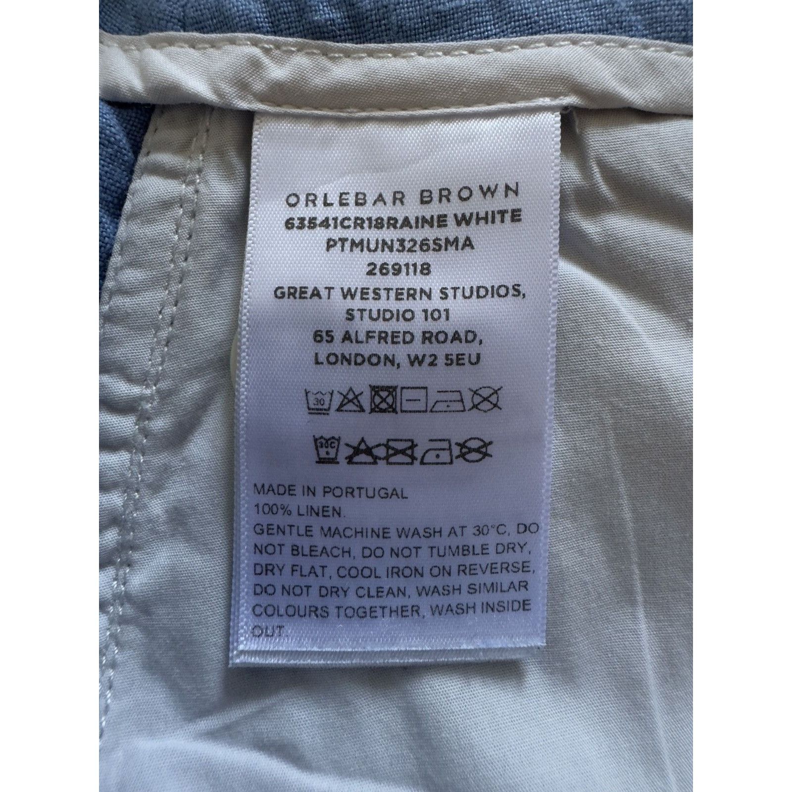 Orlebar Brown Orlebar Brown Linen shorts Size US 32 / EU 48 - 4 Thumbnail