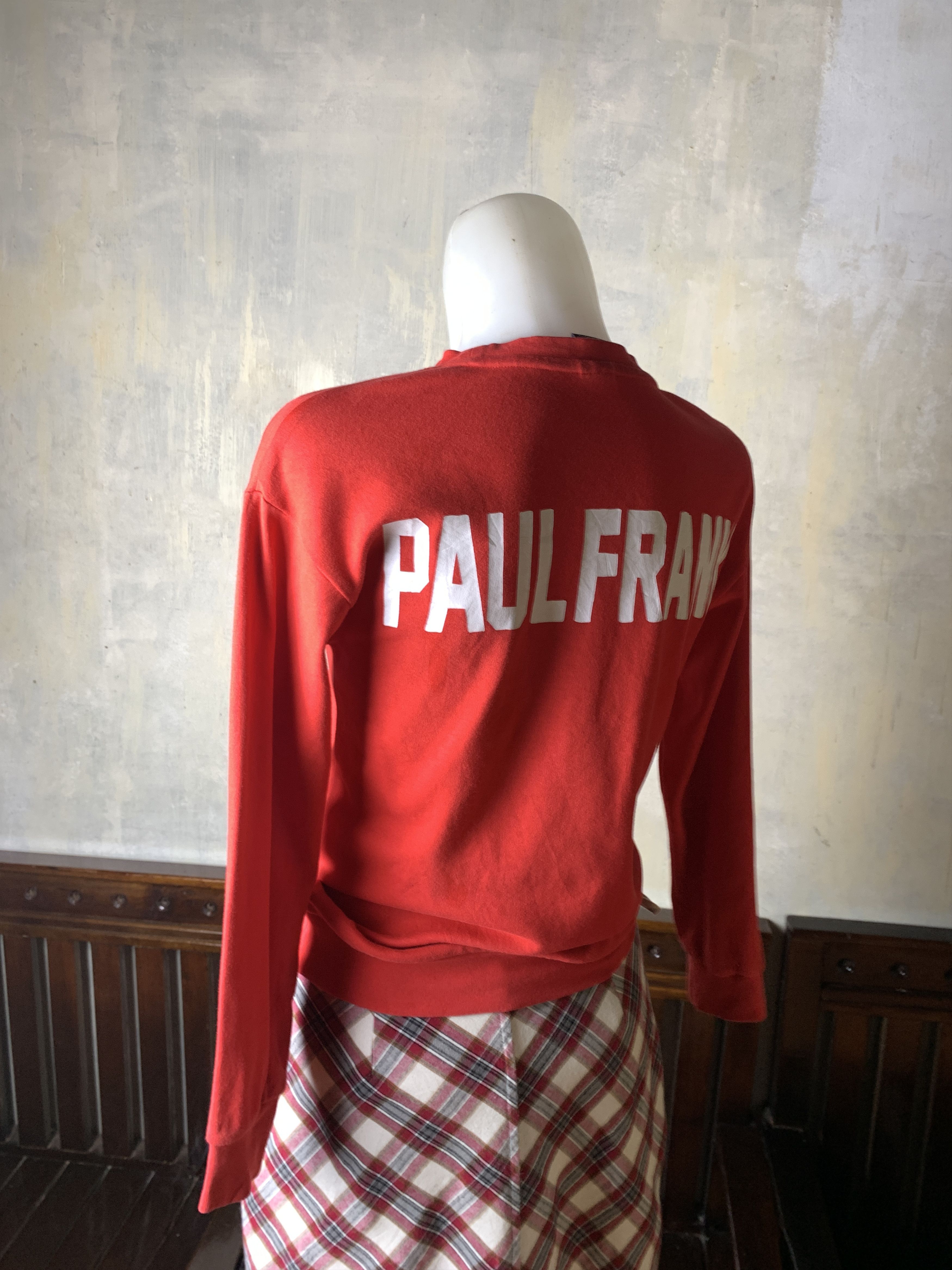 Paul Frank Paul Frank Red Fitted Baby Crewneck (S) Size S / US 4 / IT 40 - 3 Thumbnail