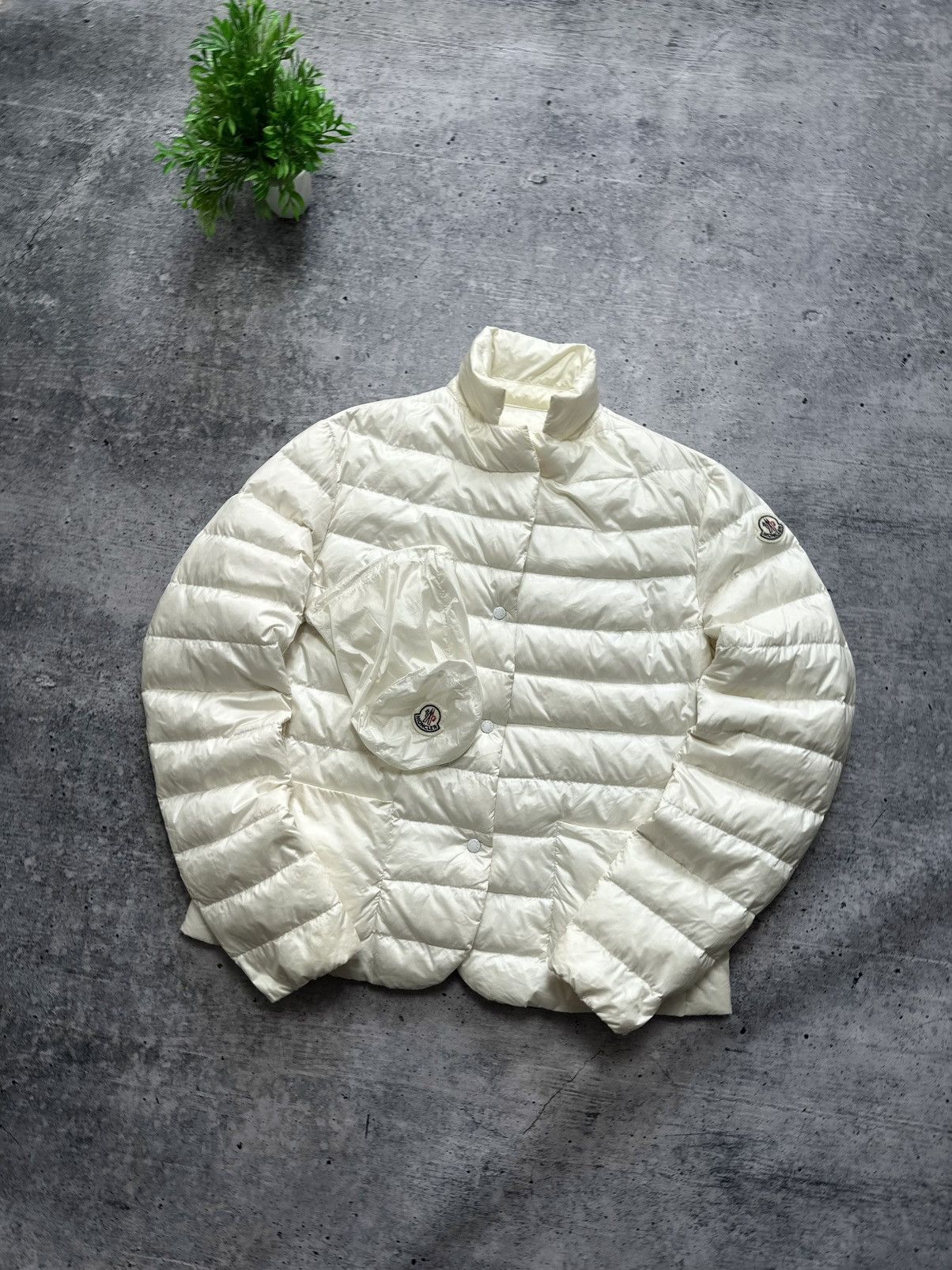 Moncler Vintage Moncler Lisette Giubbotto Down Puffer Winter Jacket Size S / US 4 / IT 40 - 3 Thumbnail