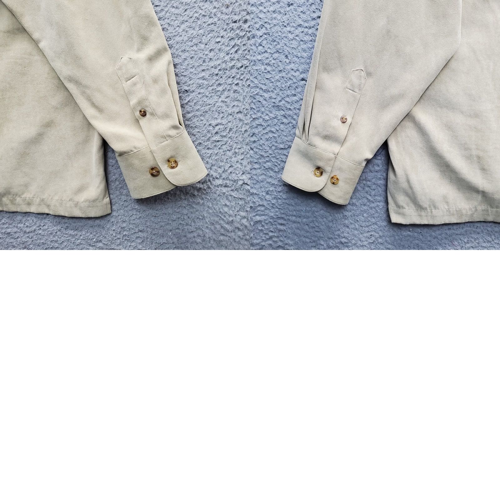 Vintage Cotton Reel Shirt Mens Large Brown Detail Pockets Side Slit Collared Button Up Size US L / EU 52-54 / 3 - 8 Thumbnail