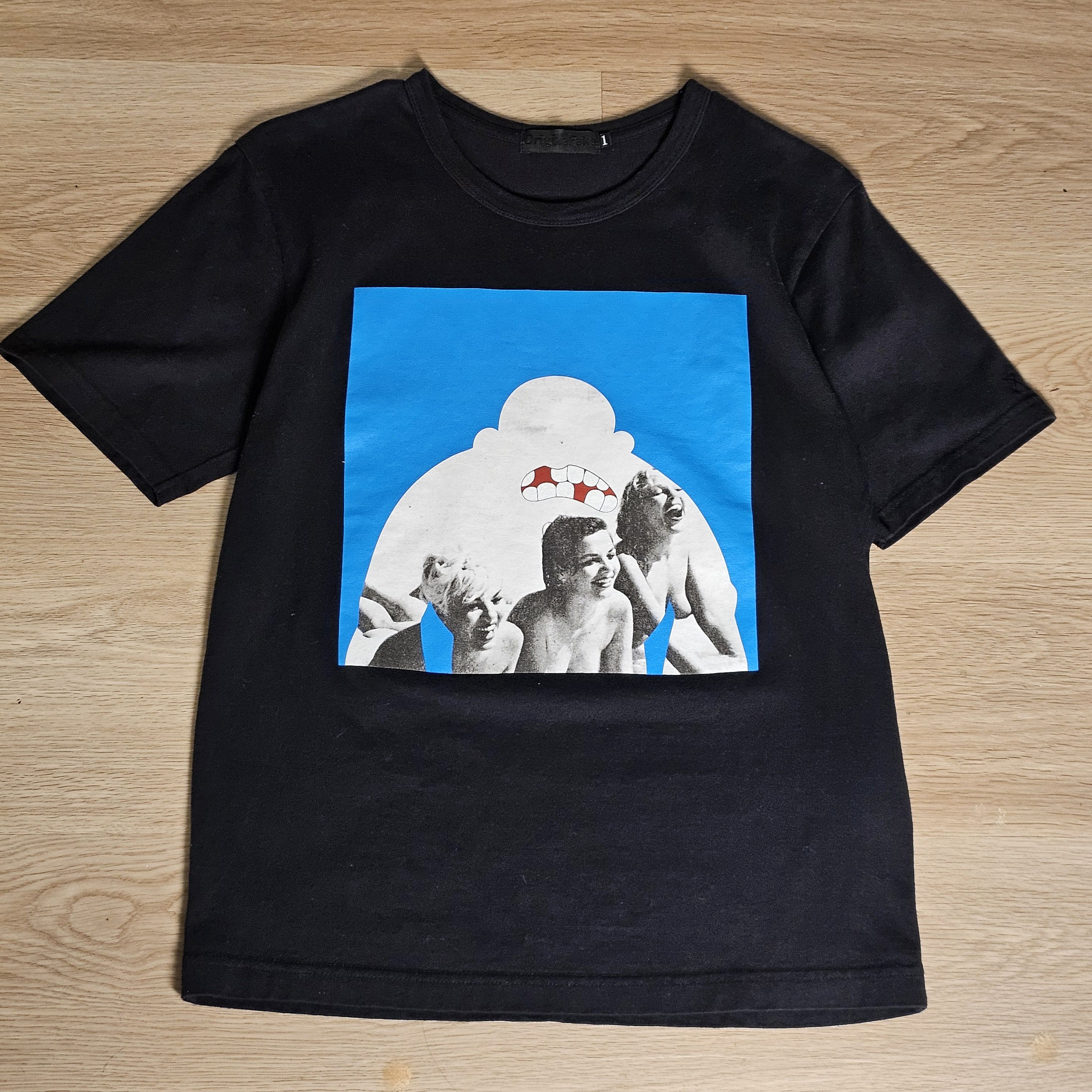 OriginalFake factory Kaws shirt