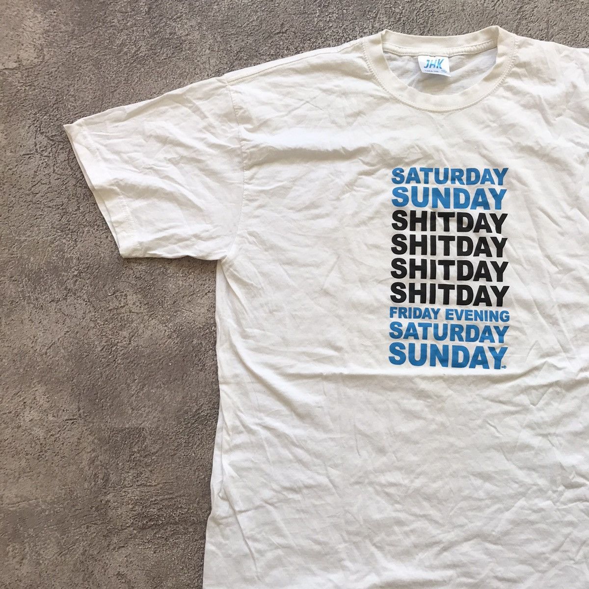 Vintage Vintage Y2K Graphic Tee Funny Slogan Streetwear Skate XL Size US XL / EU 56 / 4 - 2 Thumbnail