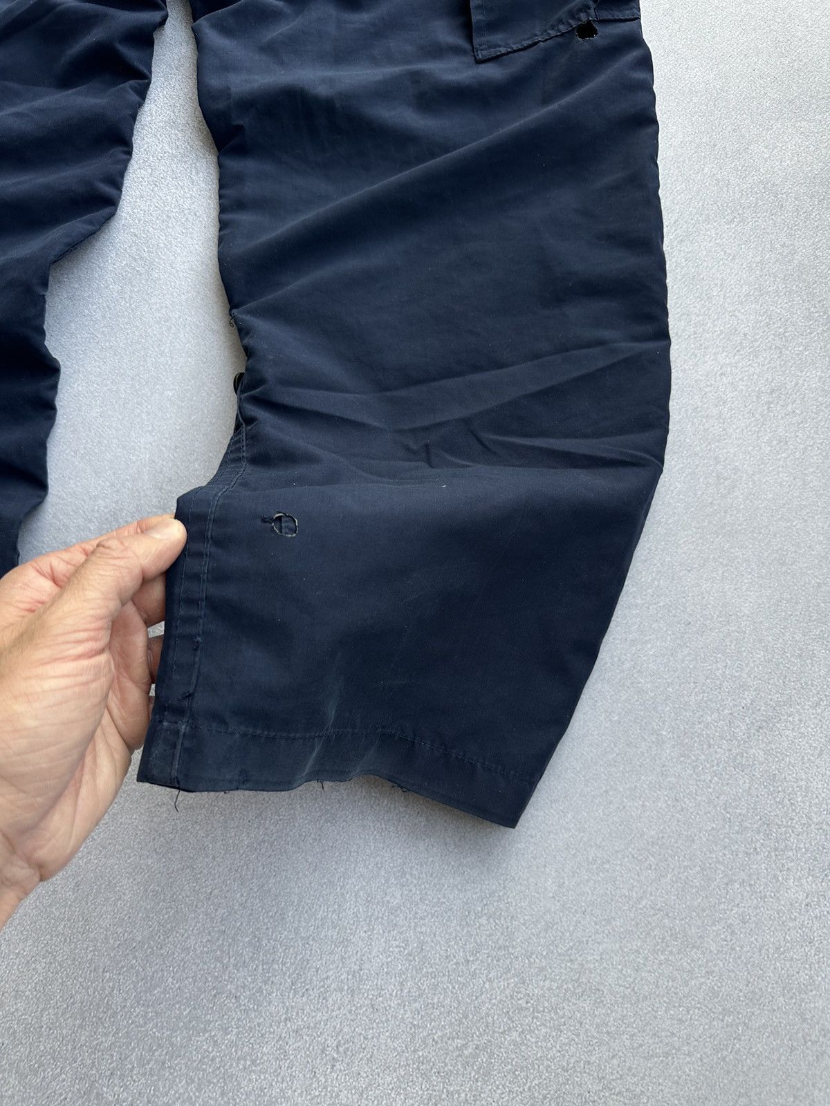 Vintage × World Industries Vintage World Industries 90sUSA Nylon Distressed Cargo Pants Size US 28 / EU 44 - 19 Thumbnail