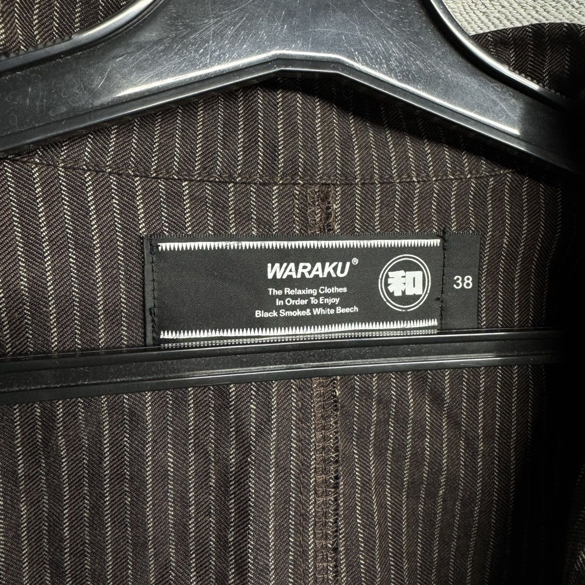 Japanese Brand Archival Hooded Jacket Waraku Vintage Rare Size 38S - 5 Thumbnail