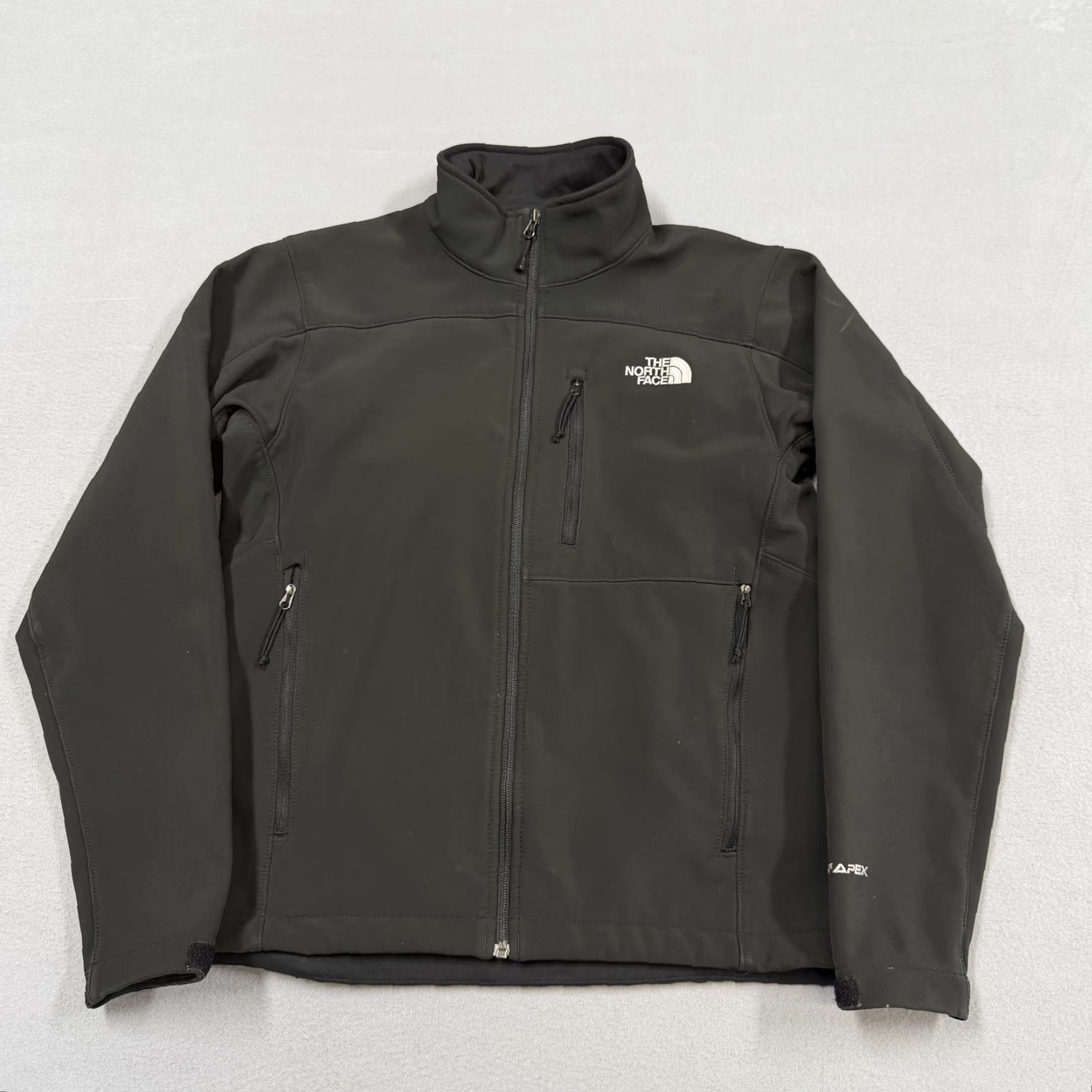 The North Face The North Face Apex Jacket Mens Small Black Softshell Full Zip Fleece Outdoors Size US S / EU 44-46 / 1 - 2 Thumbnail