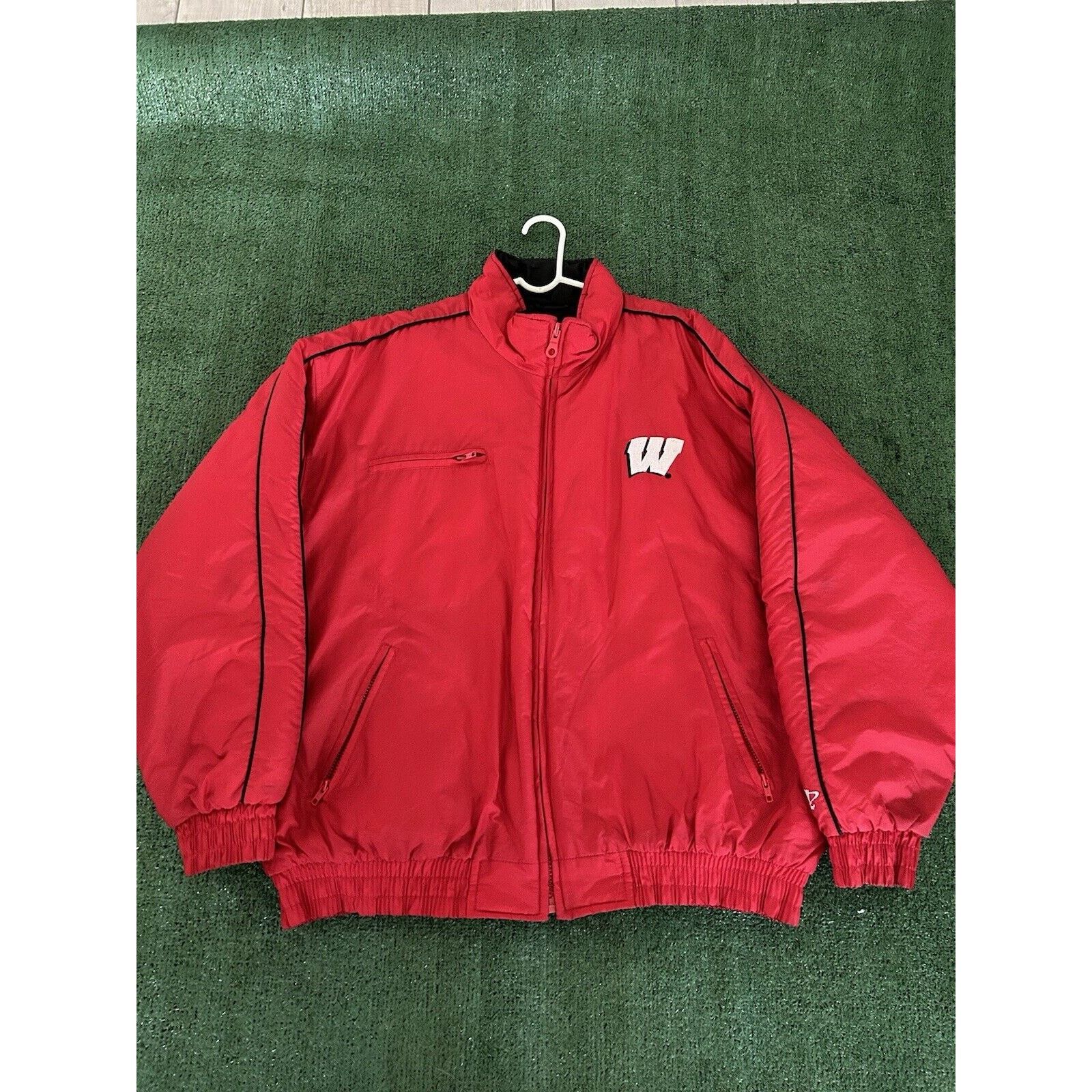 Logo Athletic Vintage Wisconsin Badgers BIG W Logo Athletics Coat Men 2XL Size US XXL / EU 58 / 5 - 1 Thumbnail
