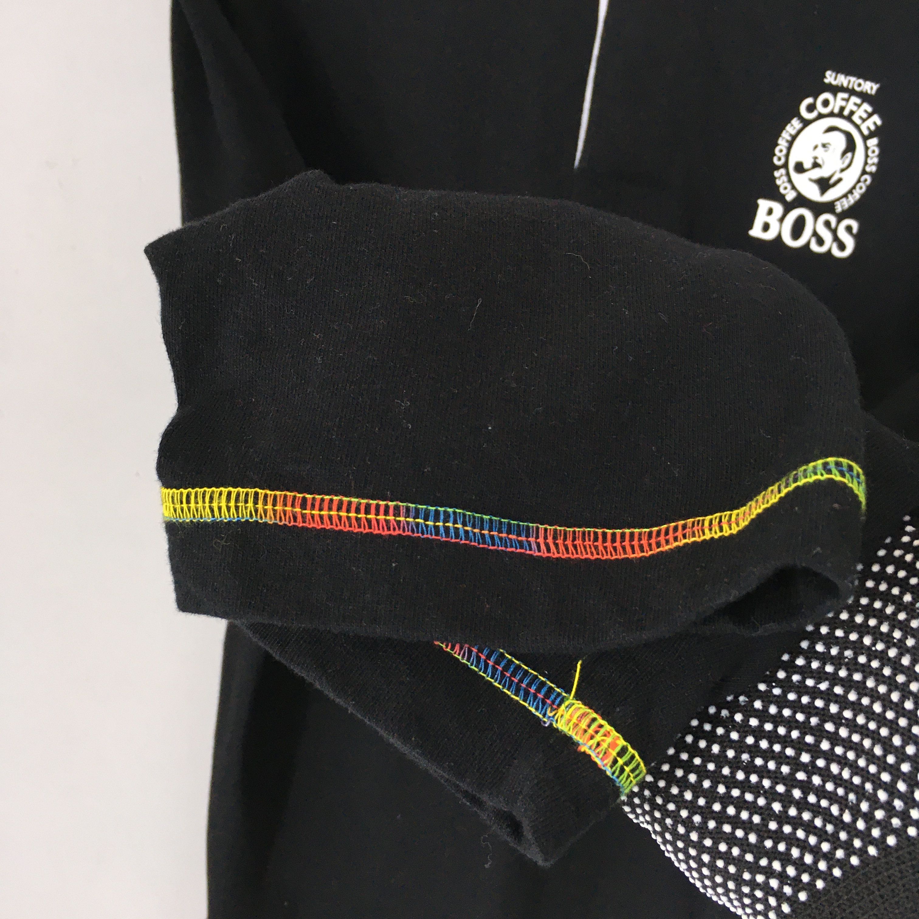 Other Vintage 90s Suntory Boss Coffee Polo Rugby Shirt Medium Size US M / EU 48-50 / 2 - 4 Thumbnail