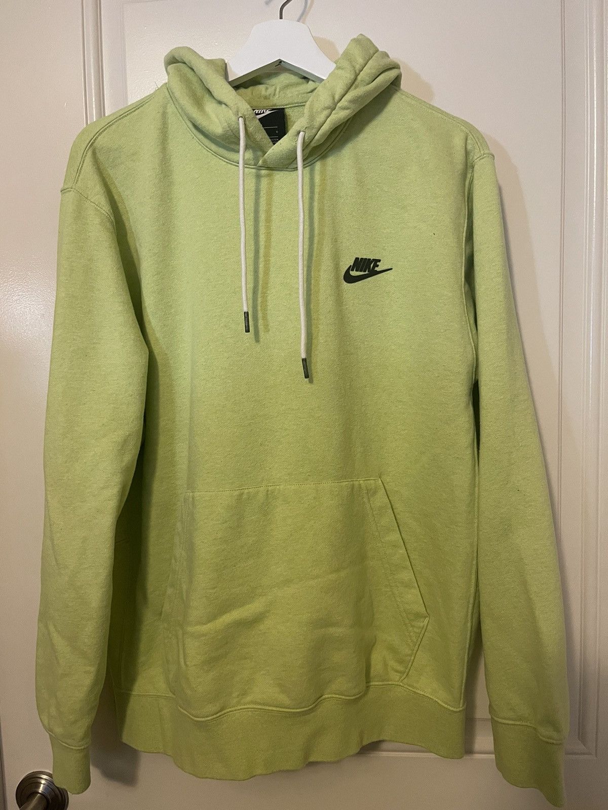 Nike Nike Swoosh Light Green Hoodie Size US L / EU 52-54 / 3 - 1 Thumbnail