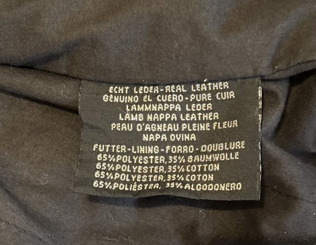 Alpha Industries Alpha Industries Leather Bomber Vintage Military Style Size US L / EU 52-54 / 3 - 6 Thumbnail
