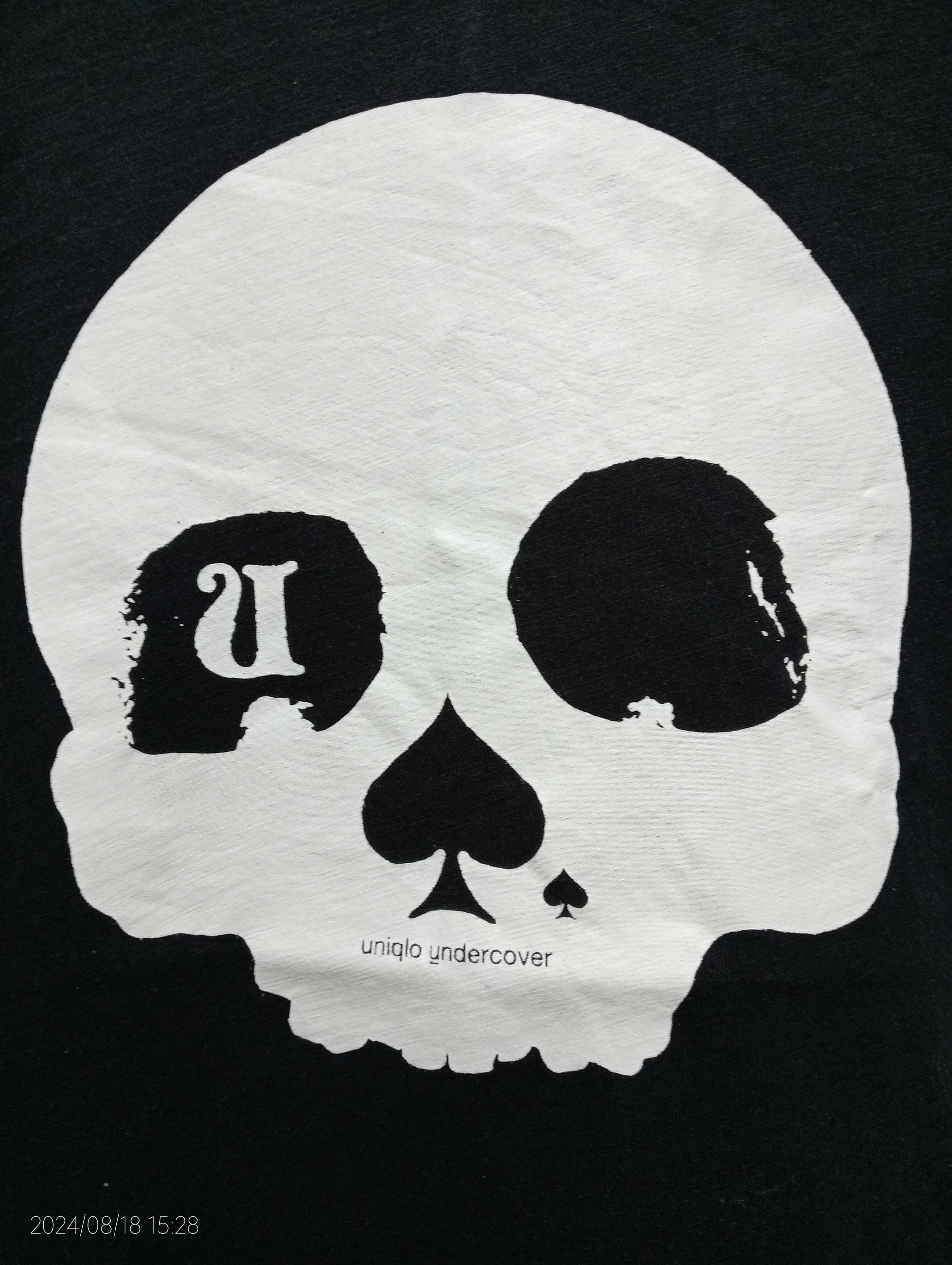 Undercover × Uniqlo Uniqlo Undercover Skull 3Q Sleeve Tshirt Size US M / EU 48-50 / 2 - 3 Thumbnail