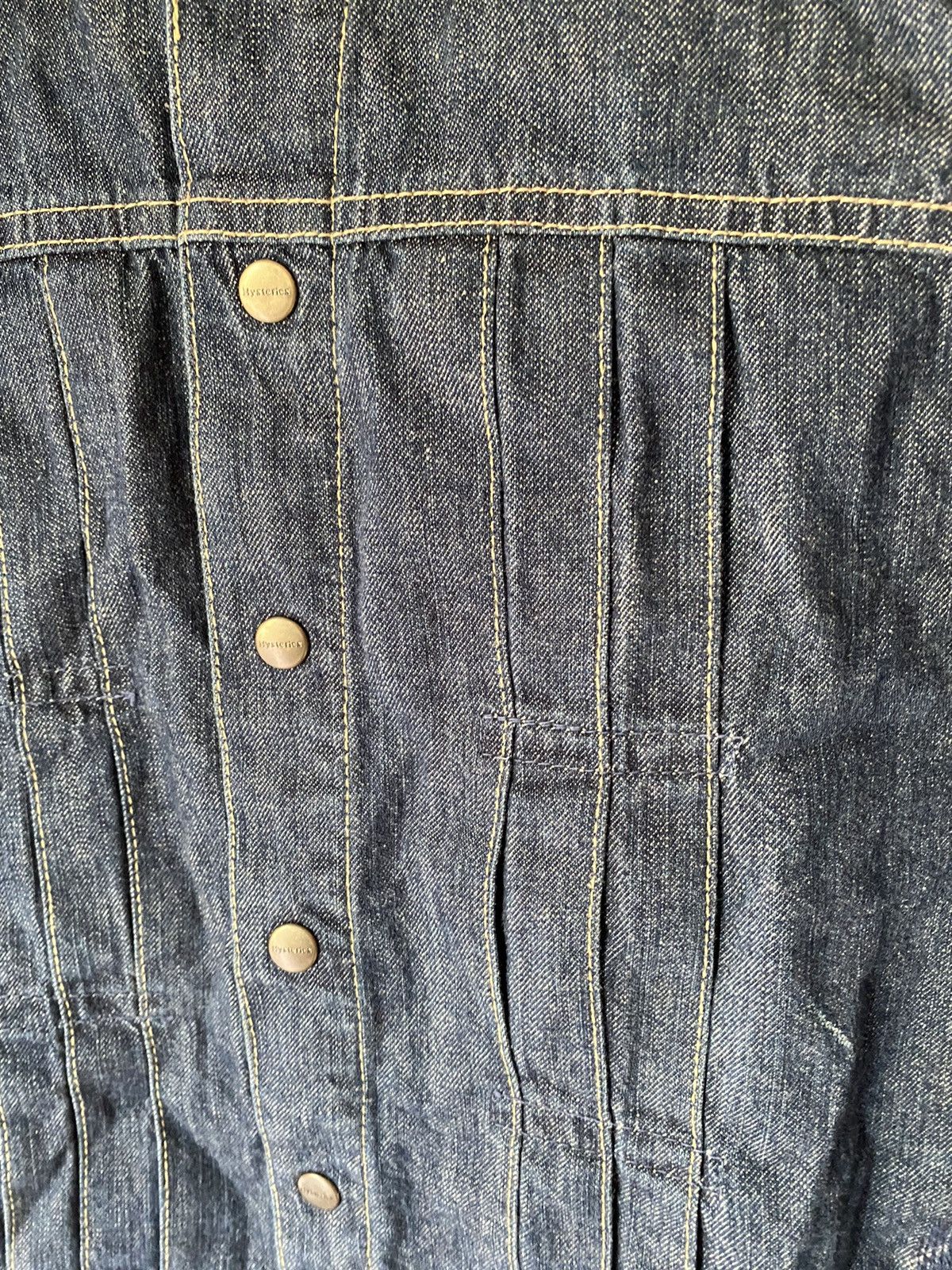 Hysteric Glamour 1990s HG Denim Shirt Distresses Size XS / US 0-2 / IT 36-38 - 5 Thumbnail