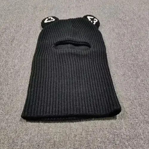 Pool House New York Bear Ears Balaclava Ski Mask Black Size ONE SIZE - 3 Thumbnail