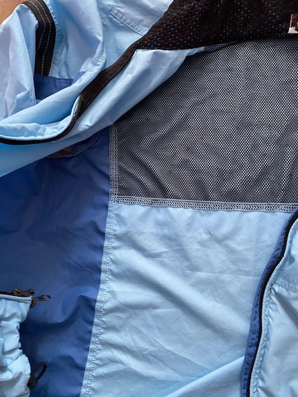 Nike × Vintage Vintage Nike Swoosh Nylon Olympic Zip-up Jacket Y2K Size US S / EU 44-46 / 1 - 18 Thumbnail