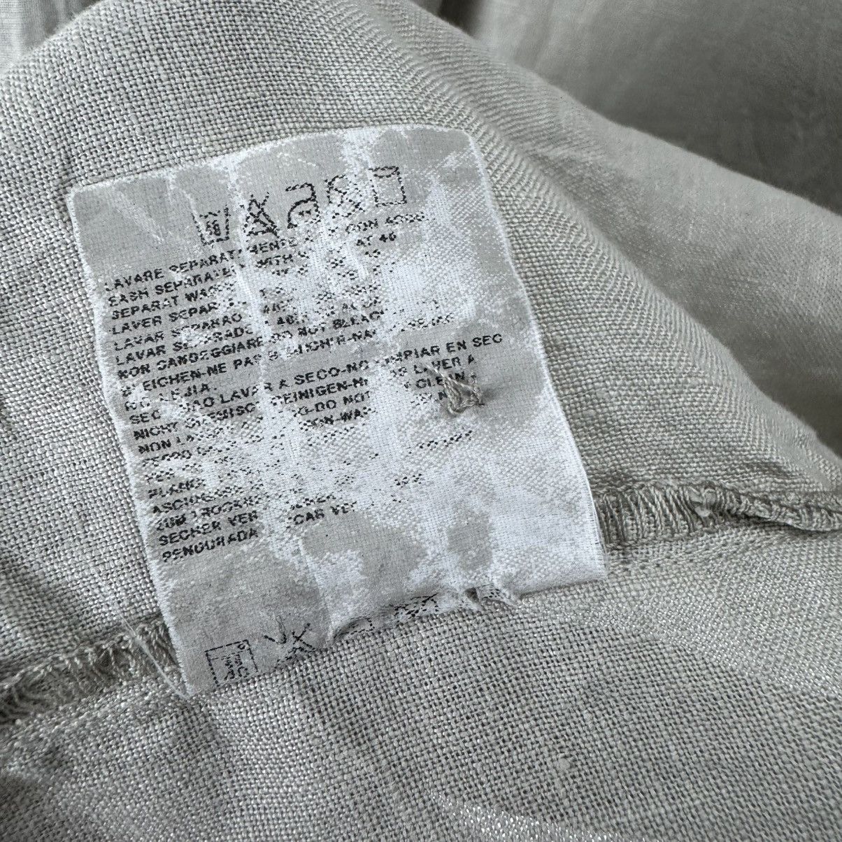 Stone Island 🔥VTG 90s STONE ISLAND LINEN LONG-SLEEVE SHIRTS Size US S / EU 44-46 / 1 - 14 Thumbnail