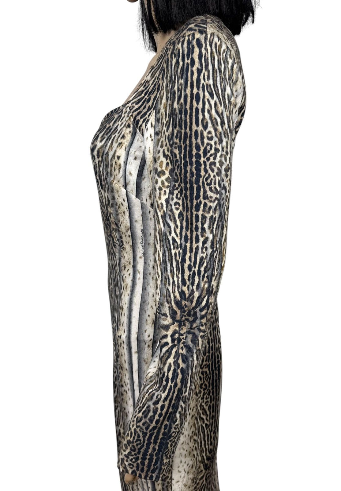 Cavalli Class × Roberto Cavalli Roberto Cavalli Class Dress Animal Print Knee Length IT44 Size M / US 6-8 / IT 42-44 - 9 Thumbnail