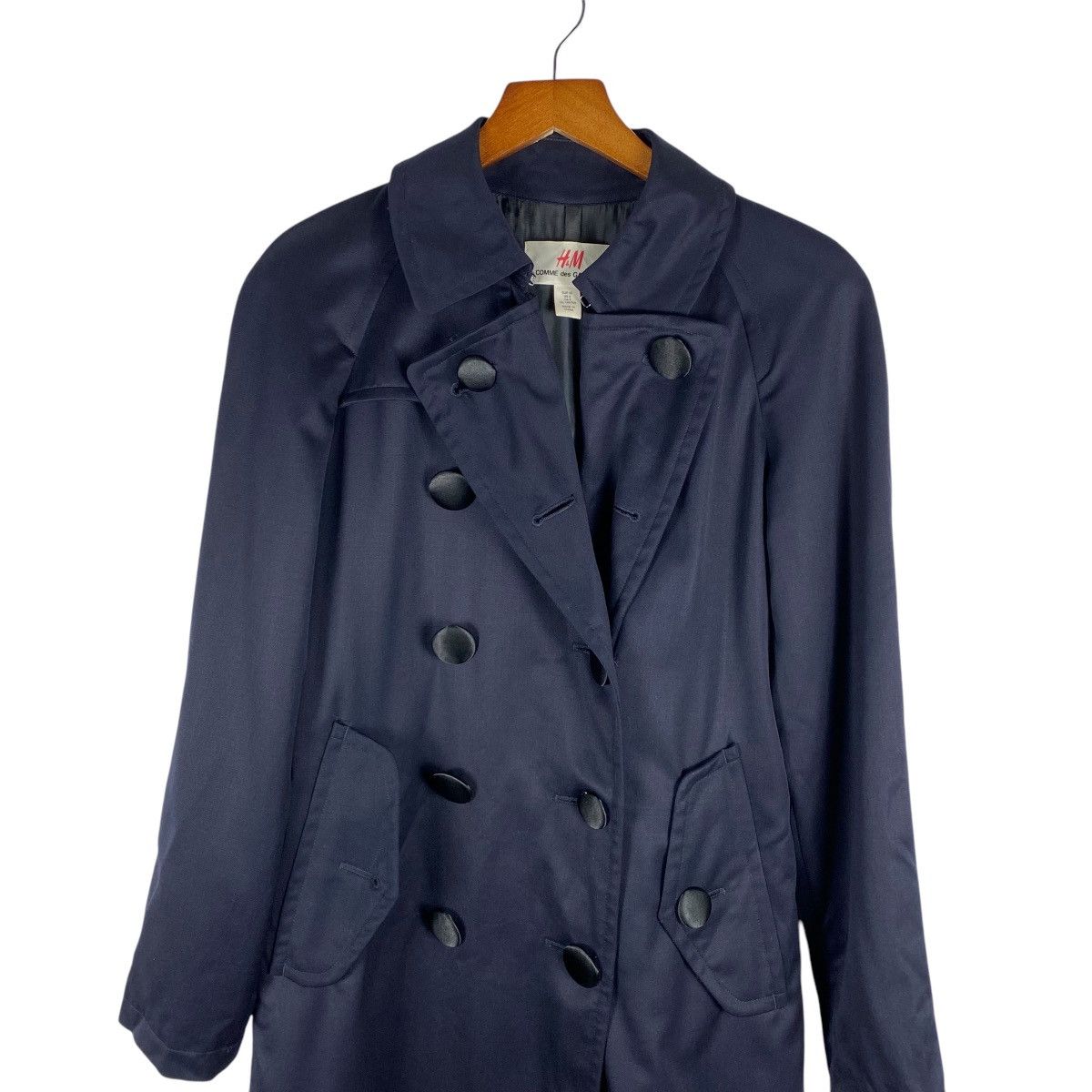 Comme des Garcons × H&M H&M x Comme des Garcons Women’s Trench Coat Size S / US 4 / IT 40 - 2 Thumbnail