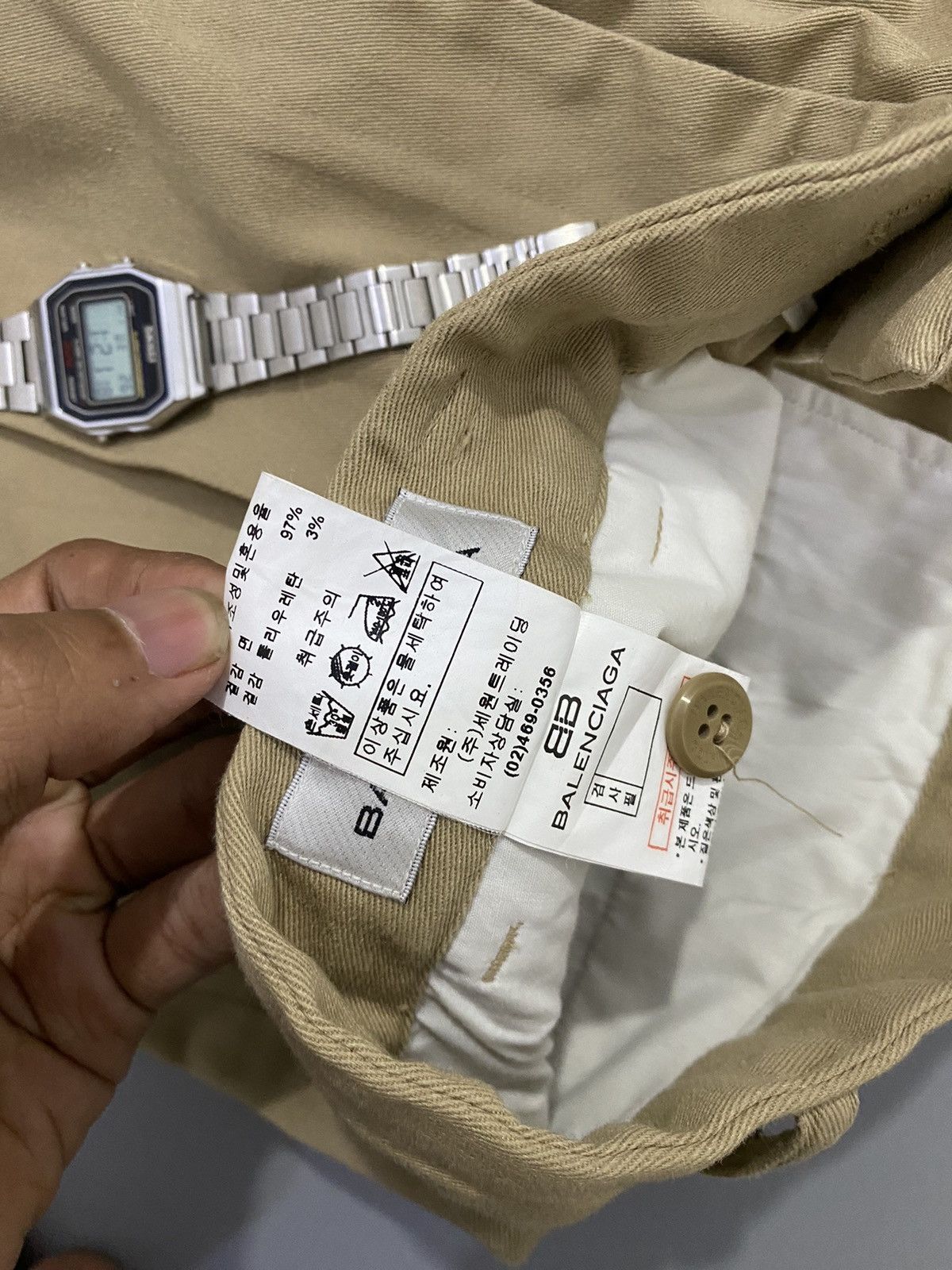 Balenciaga 💥Deadstock💥Balenciaga Casual Pants Size US 31 - 7 Thumbnail