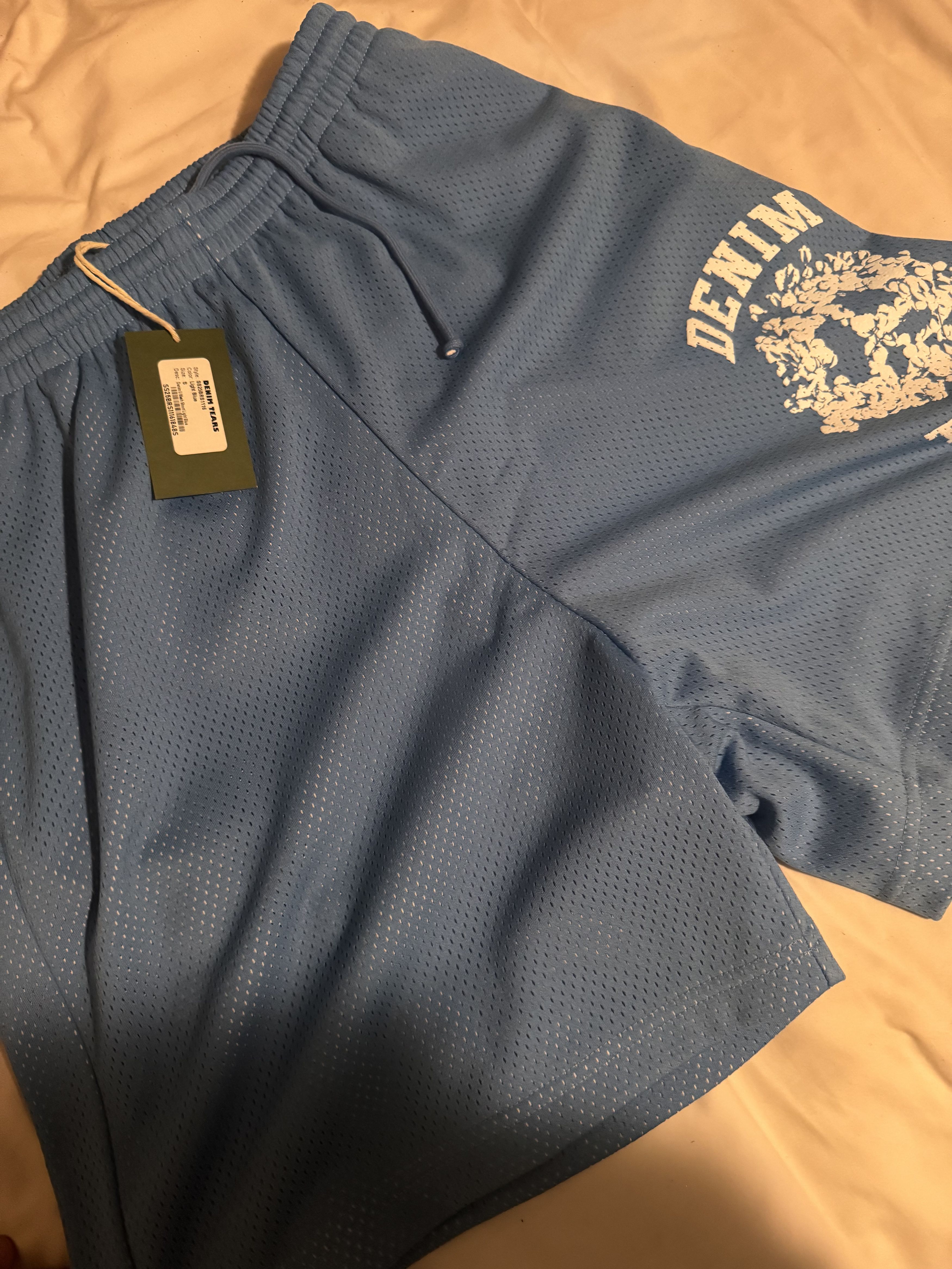 DENIM TEARS Denim Tears University Mesh Shorts Size US 32 / EU 48 - 4 Thumbnail