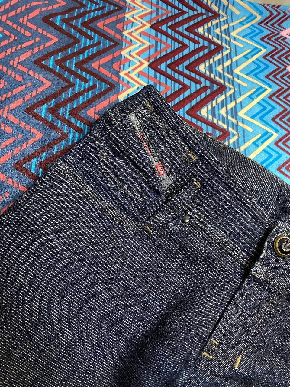Diesel × Vintage Diesel Vintage Y2K Washed Dirty Low Rise Baggy Jeans Size 26" / US 2 / IT 38 - 6 Thumbnail