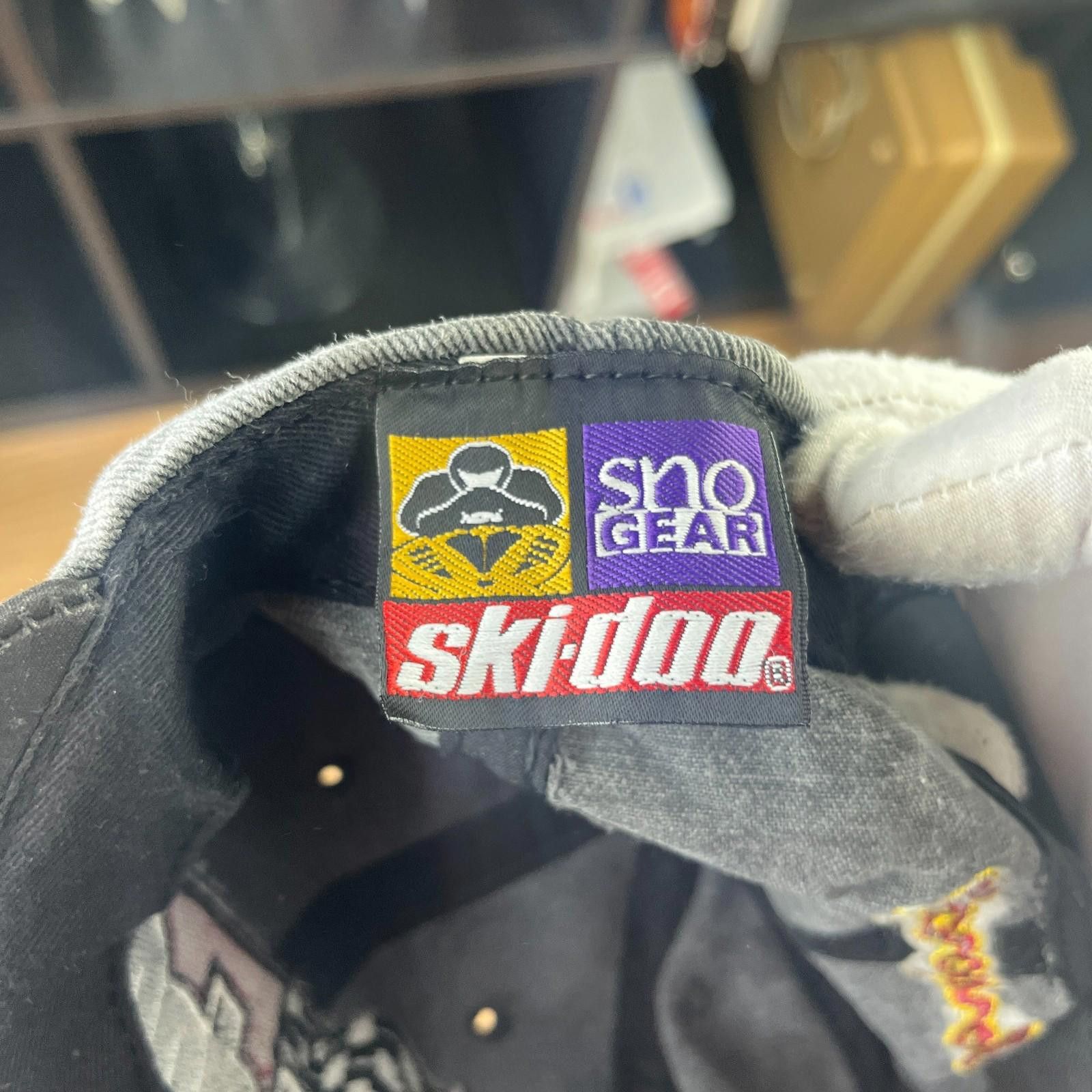 Ski-Doo Vintage 90s Ski Doo Racing Snapback Hat Size ONE SIZE - 5 Thumbnail