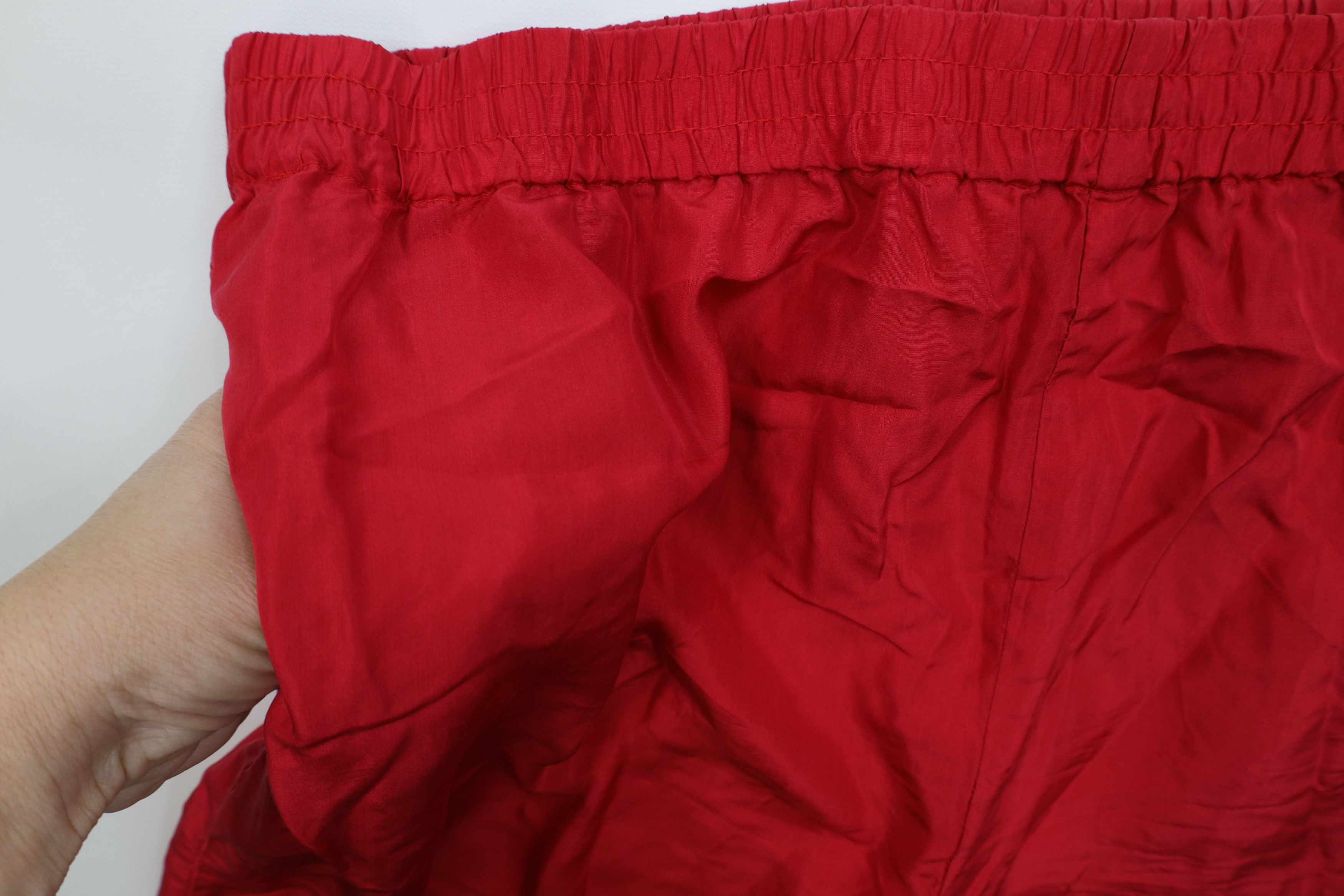 Diane von Furstenberg Vintage 90s Diane von Furstenberg Silk Loungewear Pants Red Size 36" / US 14 / IT 50 - 6 Thumbnail