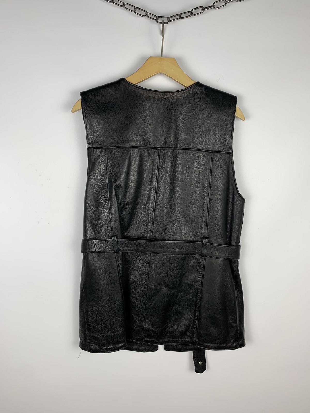 Cowboy Equipment Vintage Leather Cowboy Multi Zip Jacket Avant Garde Size 14 Size XL / US 12-14 / IT 48-50 - 6 Thumbnail