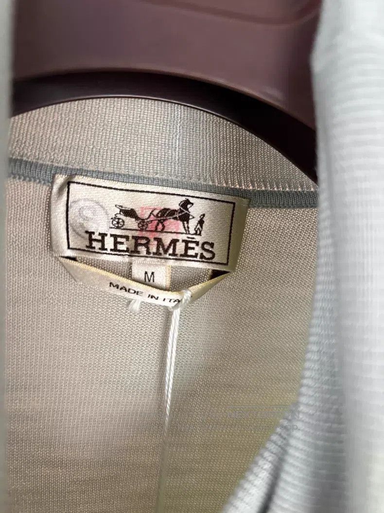 Hermes Hermes Trendy Short-Sleeve Knitted Shirt Size US M / EU 48-50 / 2 - 3 Thumbnail