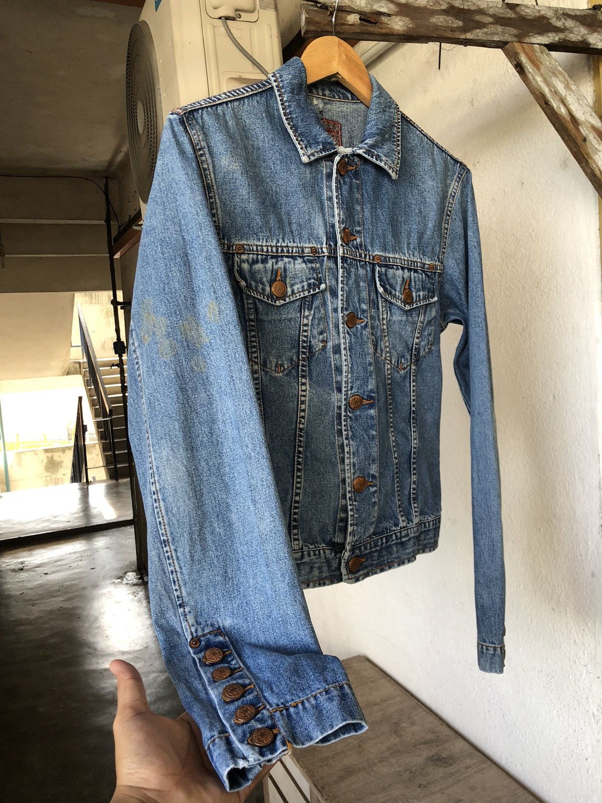 Jean Paul Gaultier Vintage 90s Jean Paul Gaultier Denim Trucker Jacket Size US M / EU 48-50 / 2 - 19 Thumbnail
