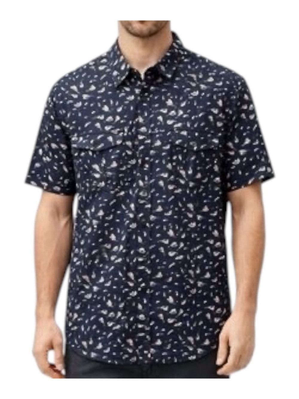 John Varvatos John Varvatos USA Floral Short Sleeve Button Up Shirt NWT S Size US S / EU 44-46 / 1 - 1 Thumbnail