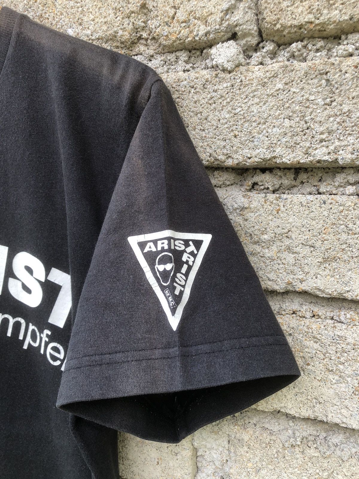Japanese Brand × Vintage Vintage Sunfaded Aristris Born Fighter by Masahiro Chono Tee Size US M / EU 48-50 / 2 - 4 Thumbnail