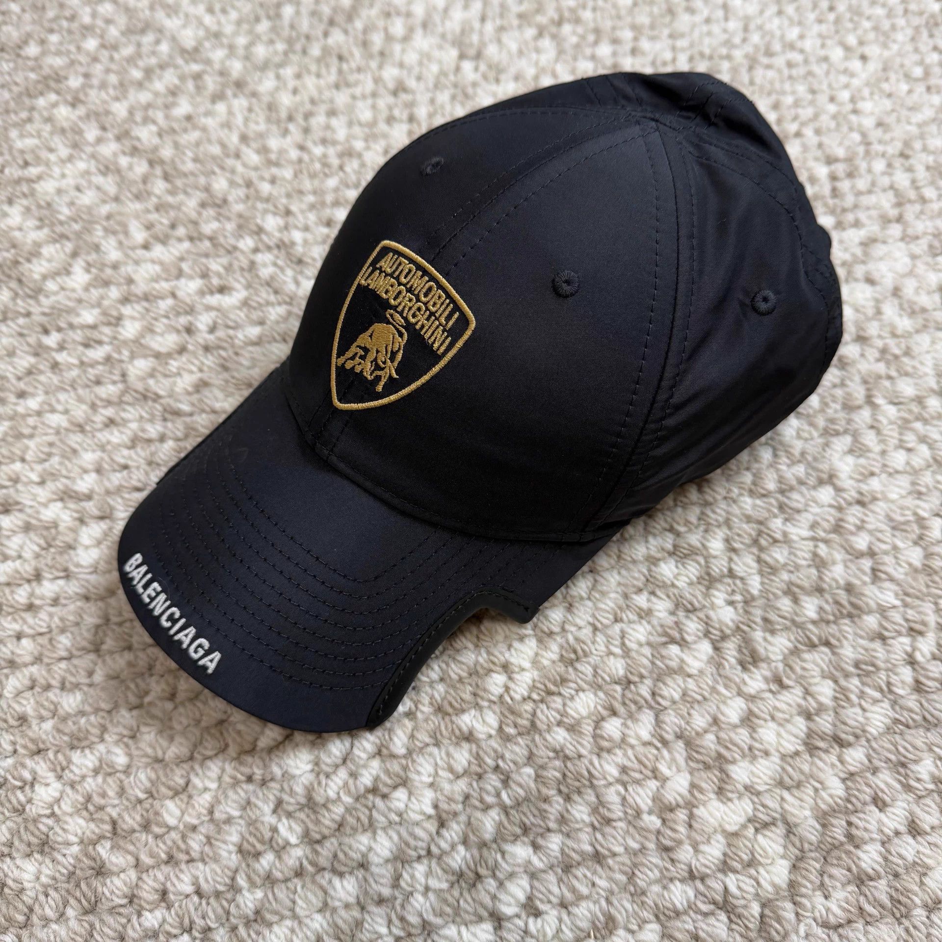 Balenciaga Balenciaga Bb Mode/Cap/L/Black/Plain/Balenciaga 92Z76