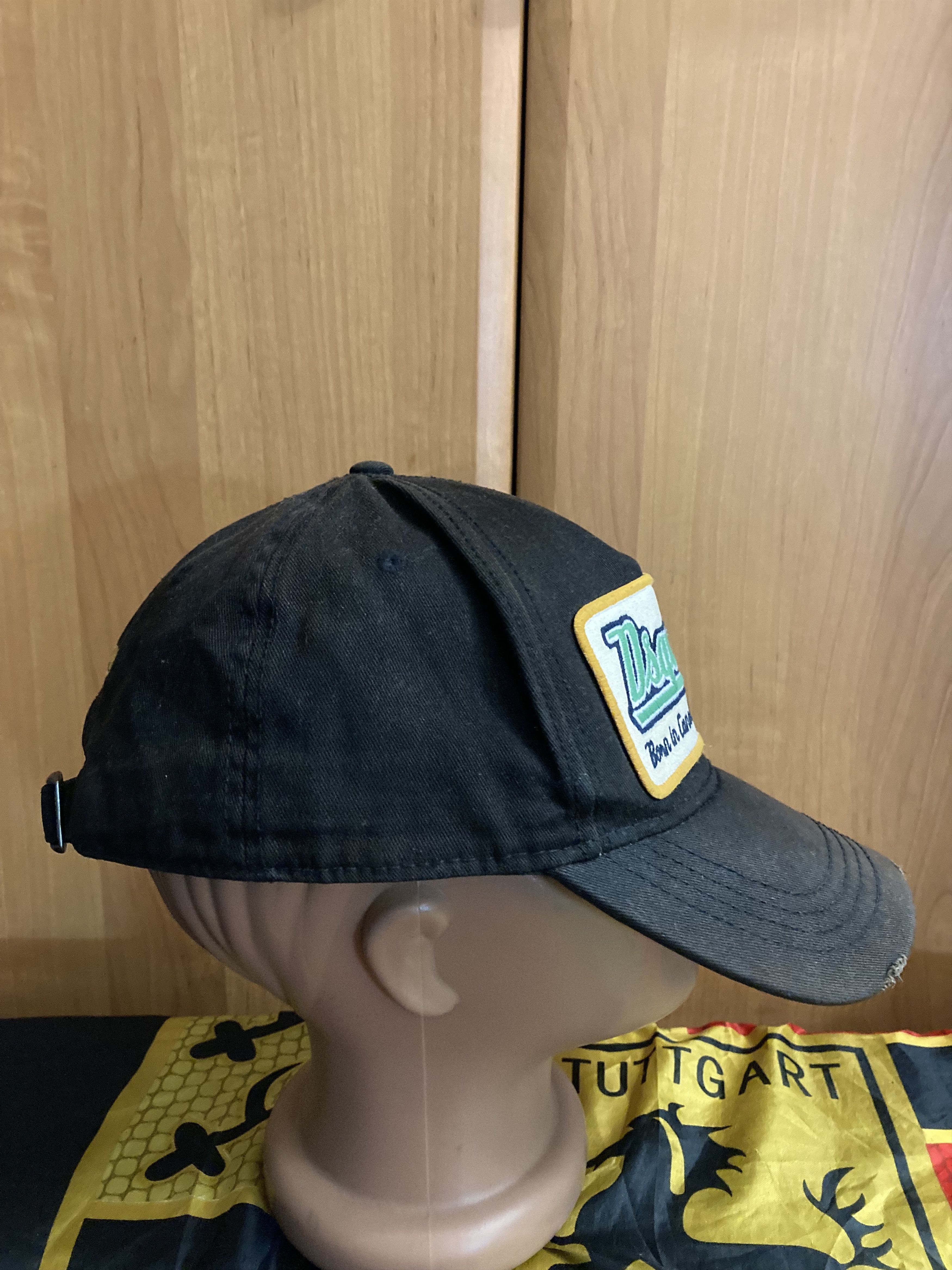 Dsquared2 Dsquared2 Icon Oversized Patch Eden Baseball Cap Hat Size ONE SIZE - 3 Thumbnail