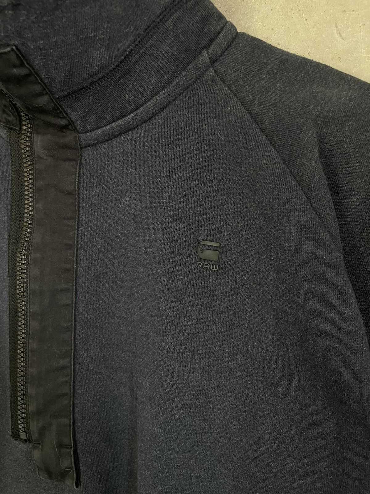G-Star Japanese Gstar Raw 3D Sweatshirt 1/3 zip Y2k Designer Old Mo Size US M / EU 48-50 / 2 - 6 Thumbnail