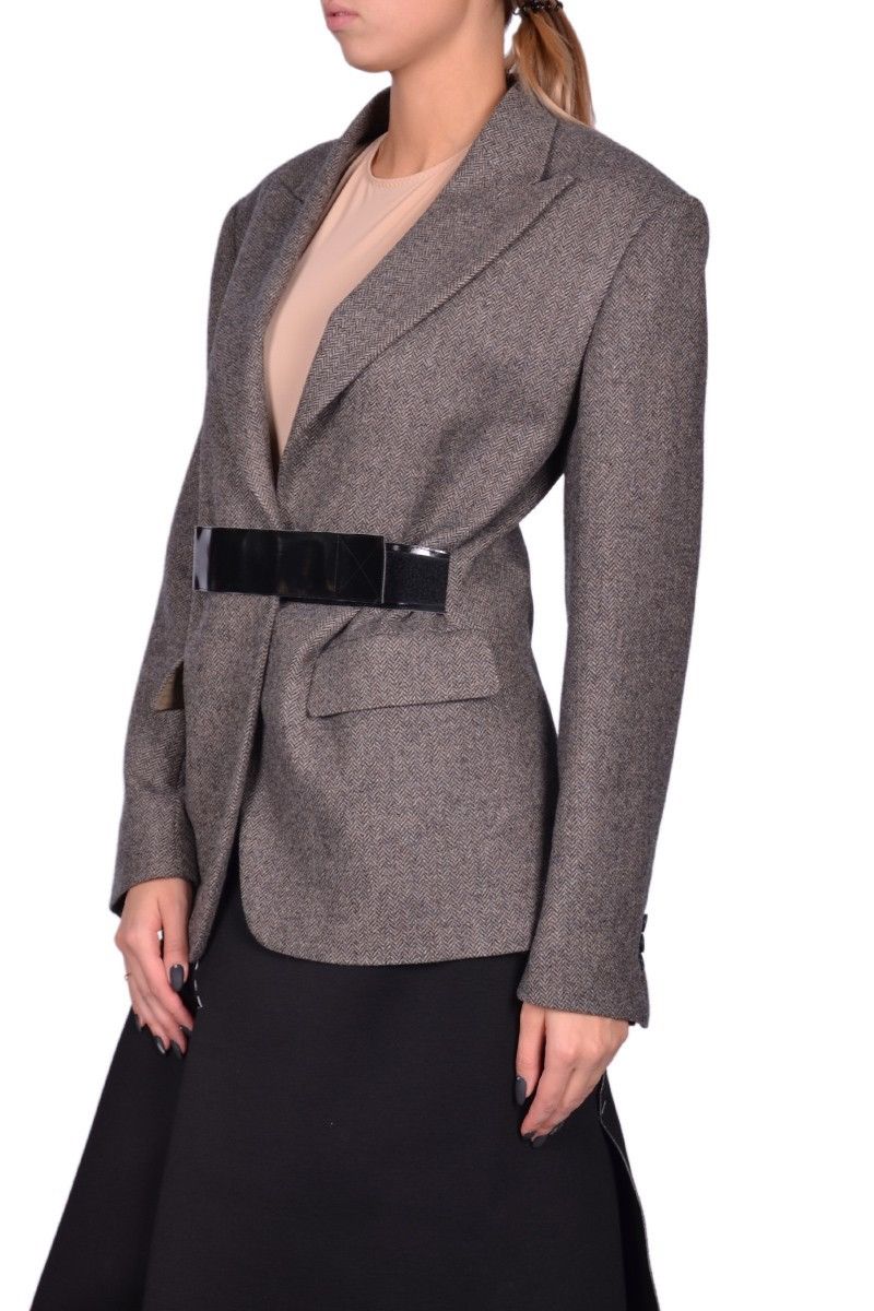 Maison Margiela Last Maison Margiela Grey Woolen Blazer Size XS / US 0-2 / IT 36-38 - 5 Thumbnail