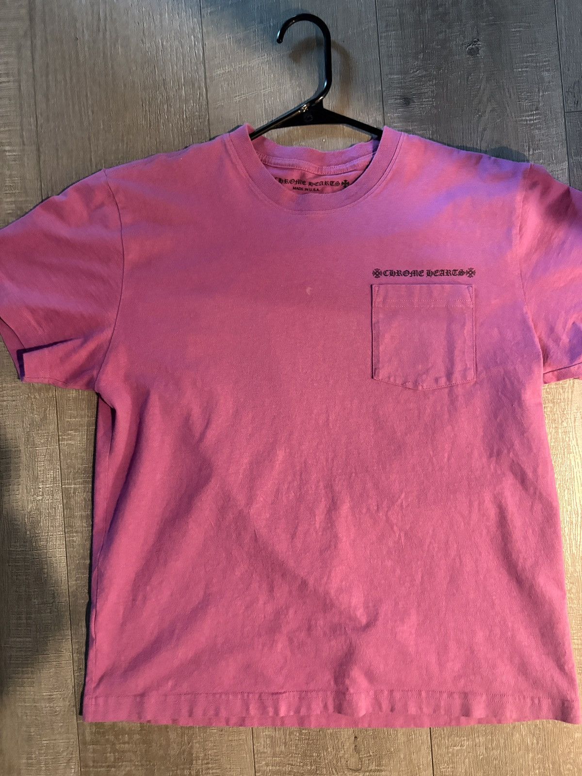Chrome heart magenta matty short sleeve