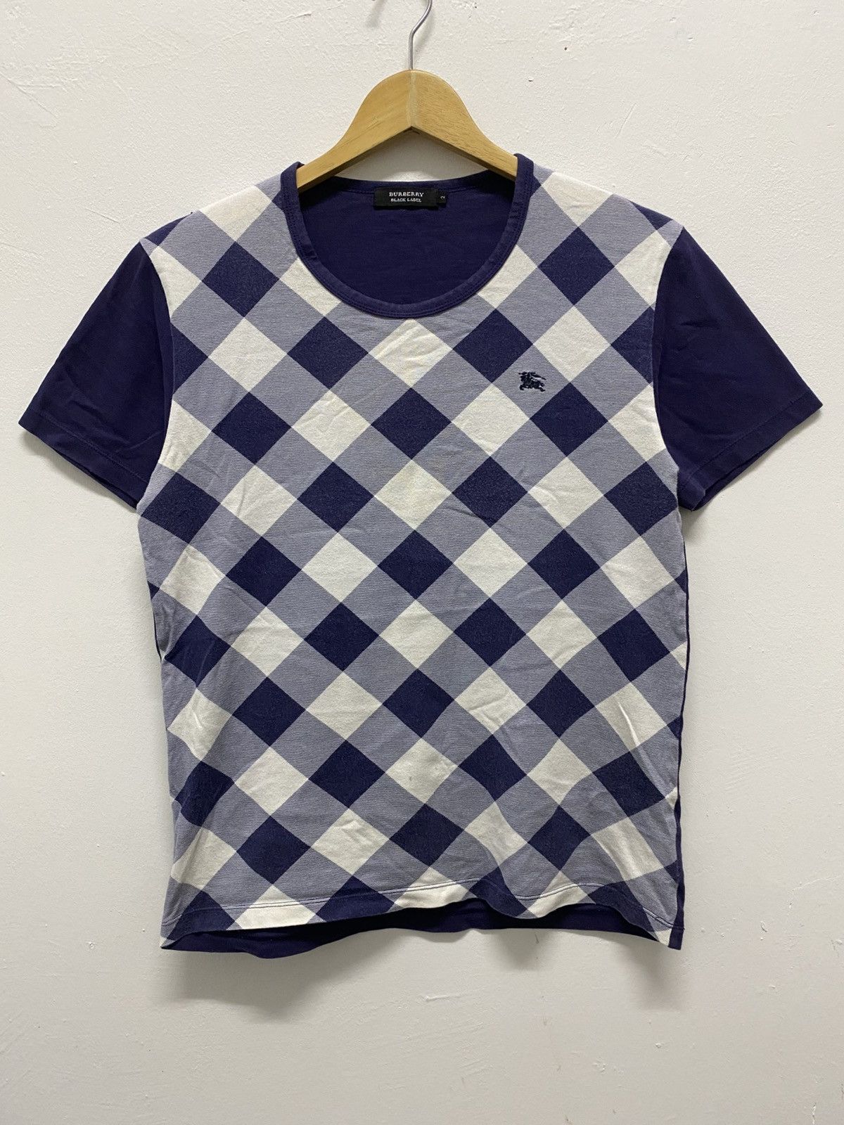 Burberry Vintage Burberry Checkered Tshirt Size US S / EU 44-46 / 1 - 2 Thumbnail
