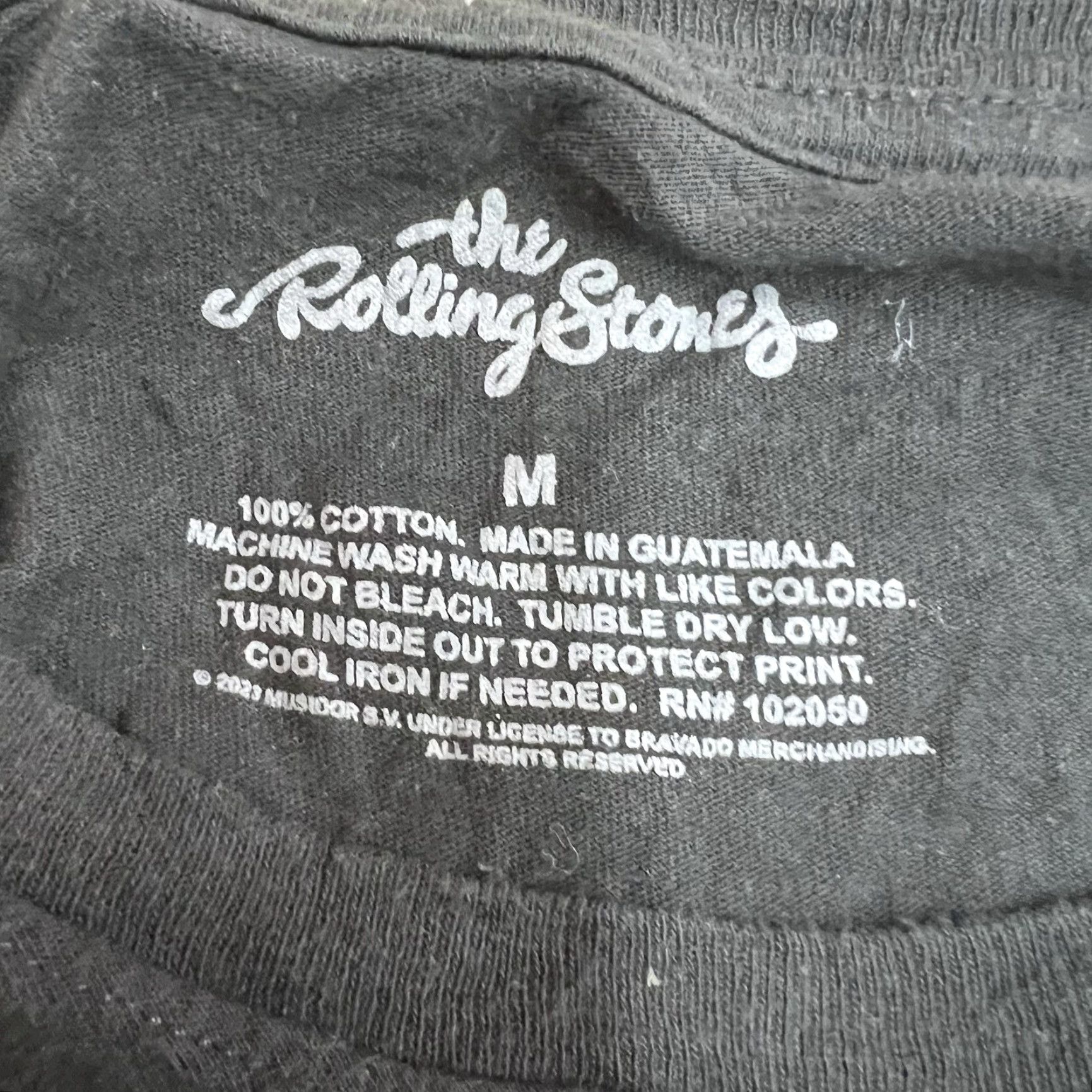 Vintage Rolling Stones Tour of America 78 T-Shirt Womens Medium Black Graphic Short Sleeve Rock Retro 70s Music Size M / US 6-8 / IT 42-44 - 5 Thumbnail
